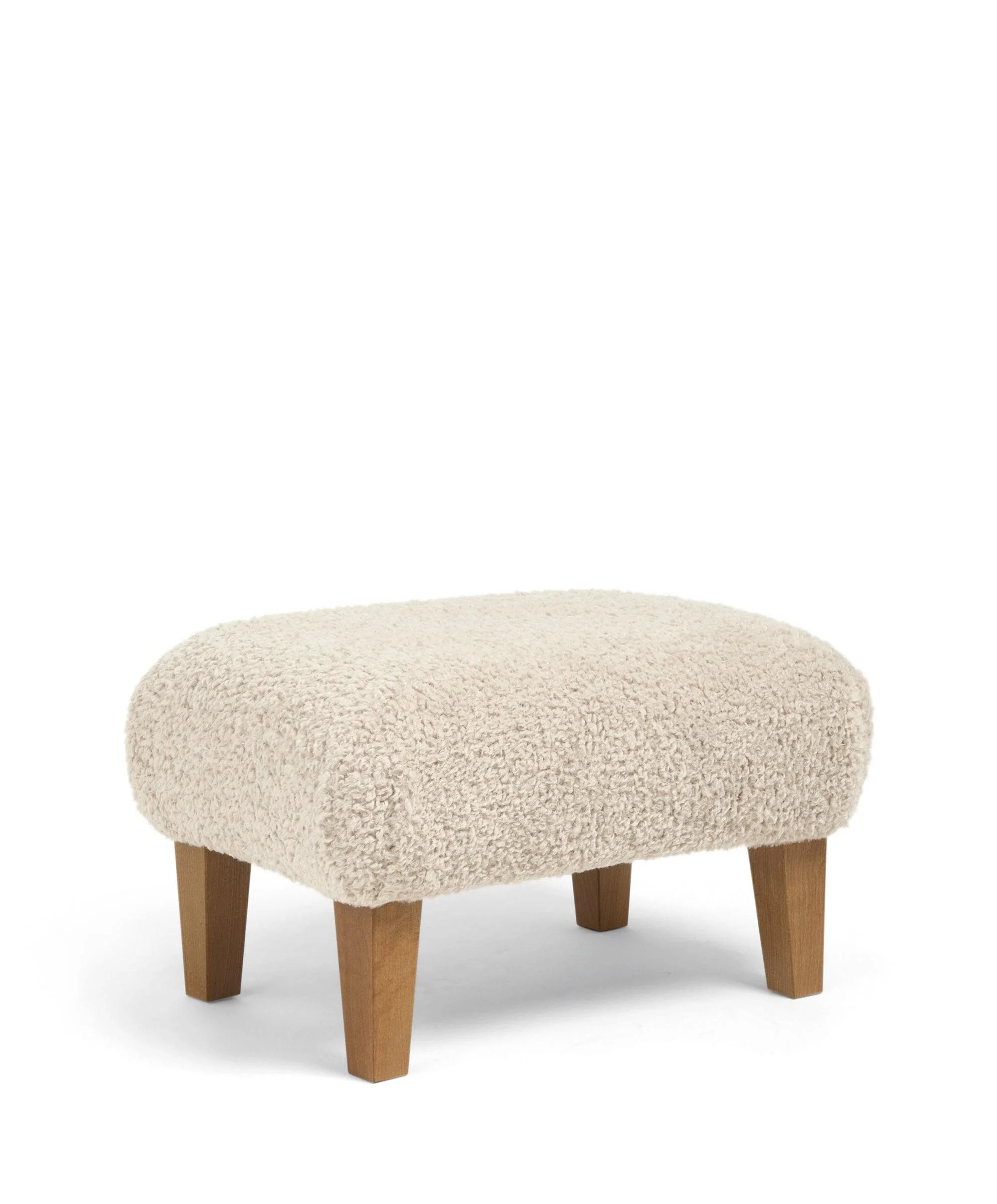 Bowdon Nursing Chair & Footstool Set - Biscuit Teddy - Image 7