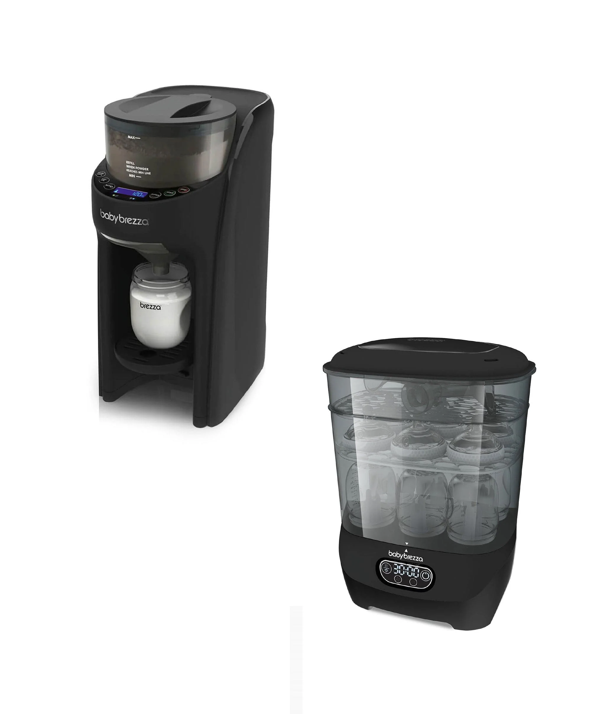 Baby Brezza Formula Pro Advanced & Steriliser Dryer Advanced - Black