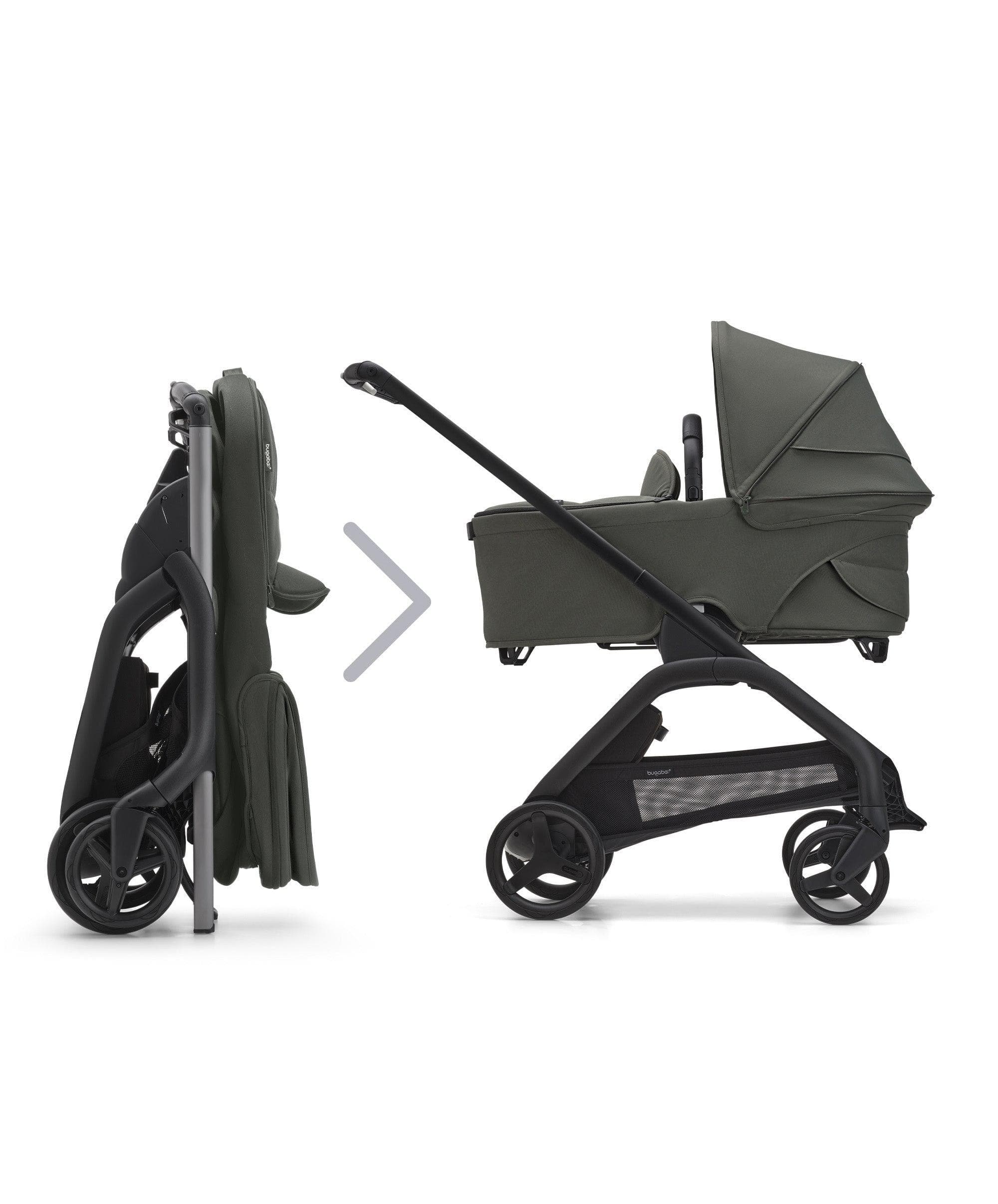 Bugaboo Dragonfly Complete Stroller - Forest Green - Image 2