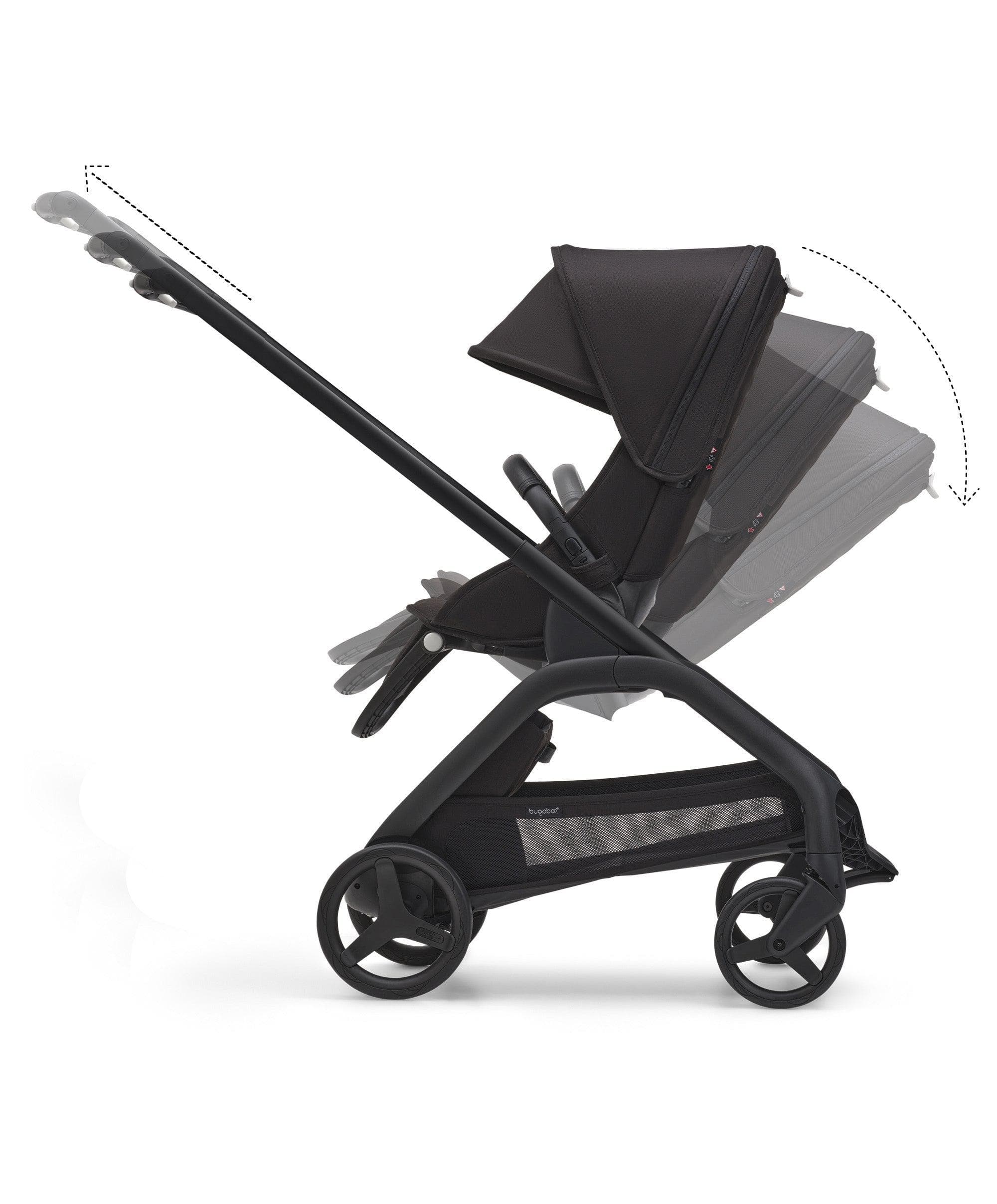 Bugaboo Dragonfly Complete Stroller - Forest Green - Image 4