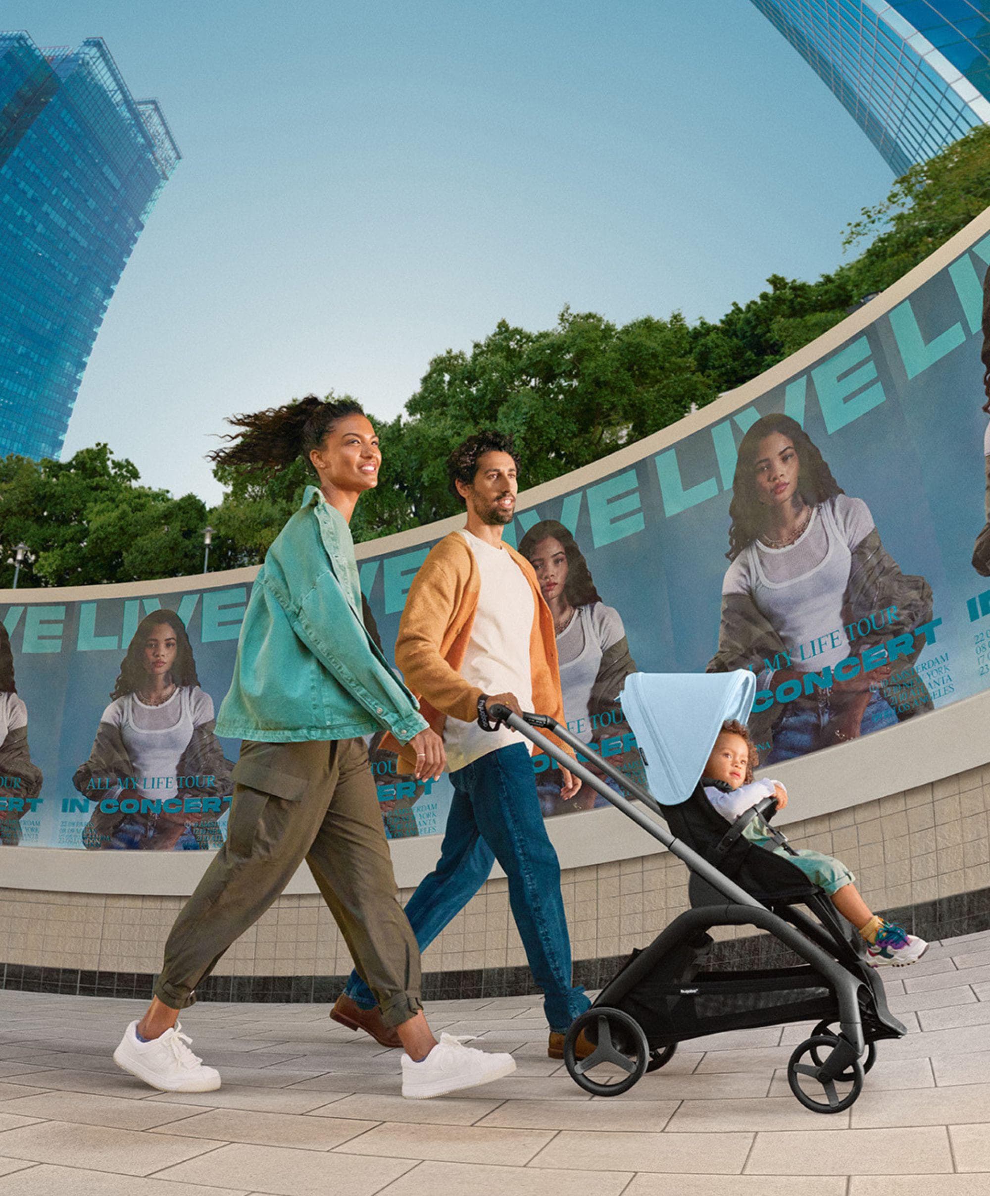 Bugaboo Dragonfly Complete Stroller - Forest Green - Image 7