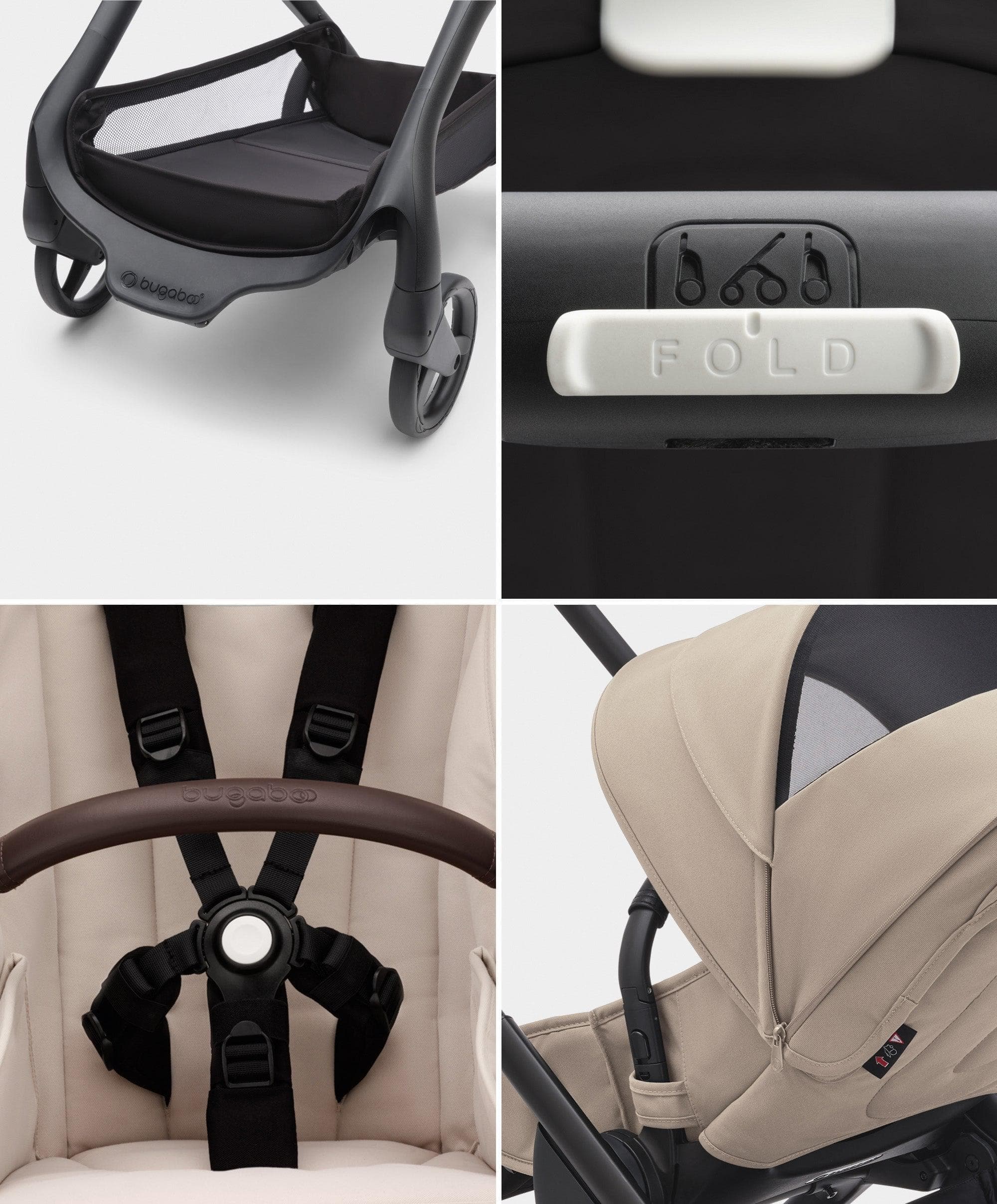Bugaboo Dragonfly Pushchair Essential Bundle - Taupe - Image 4