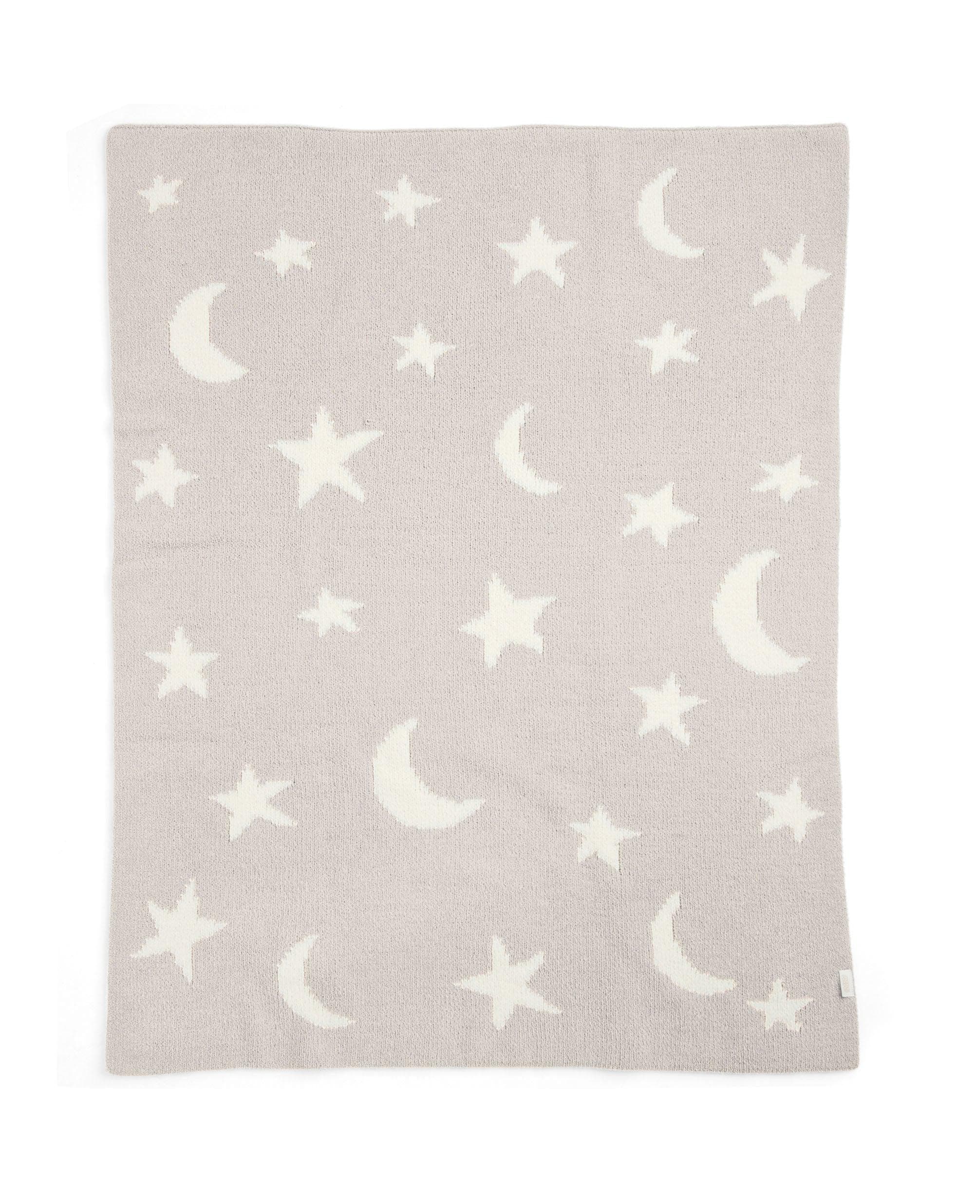 Chenille Blanket - Neutral Moon/Star - Image 4
