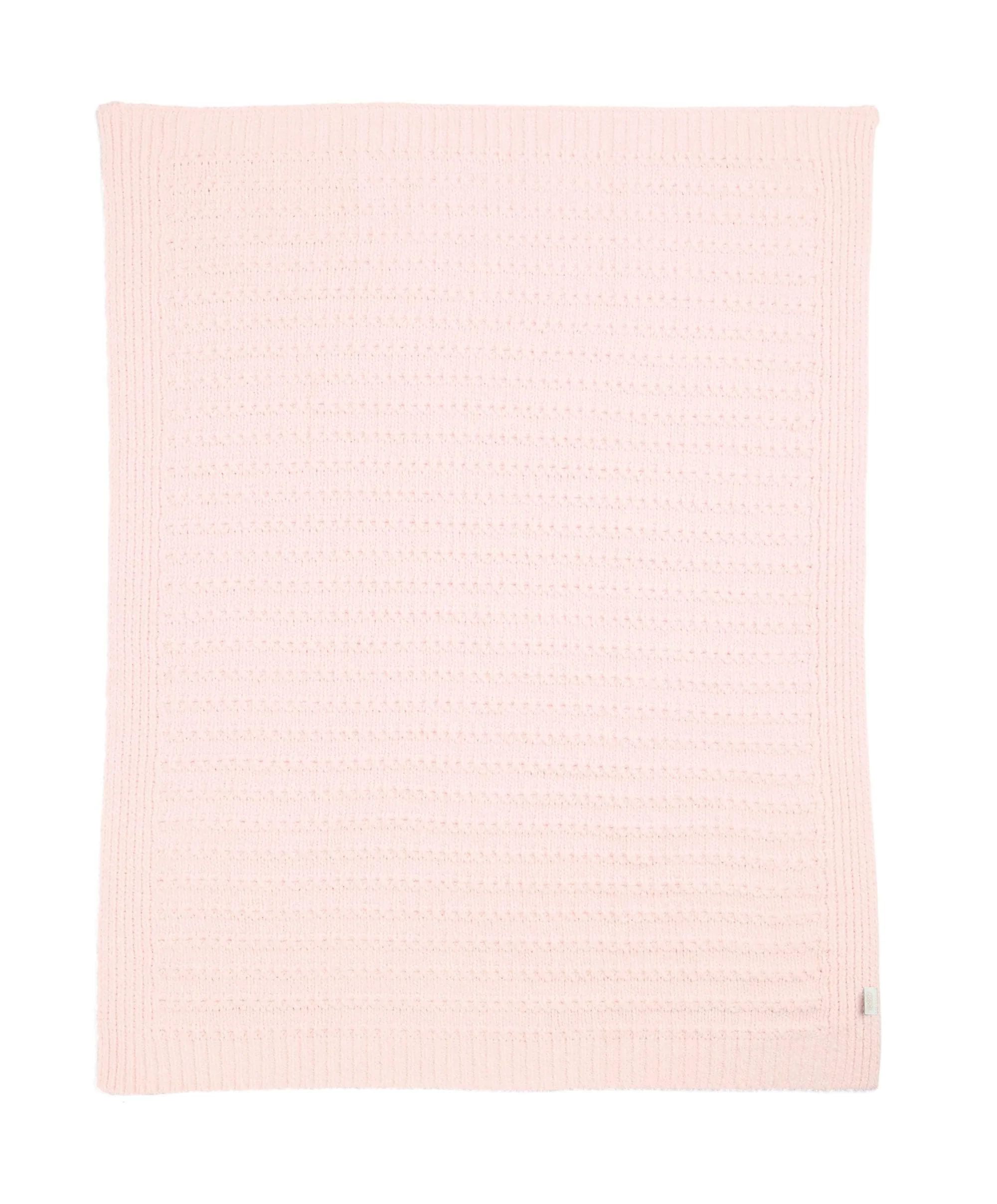 Chenille Blanket - Pink Stripe - Image 4