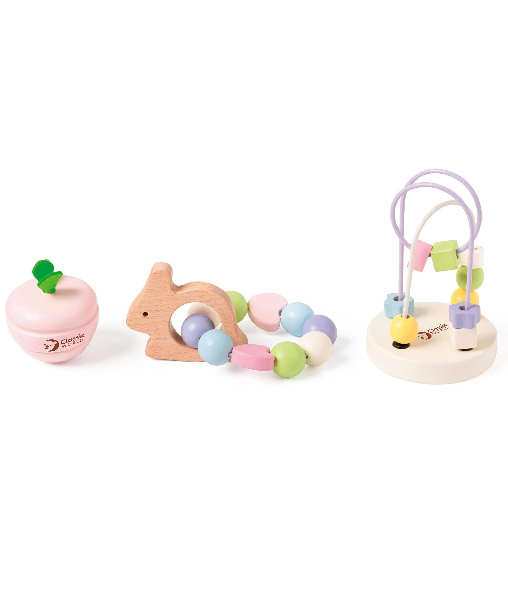 Classic World - Mara Baby Wooden Toys Set