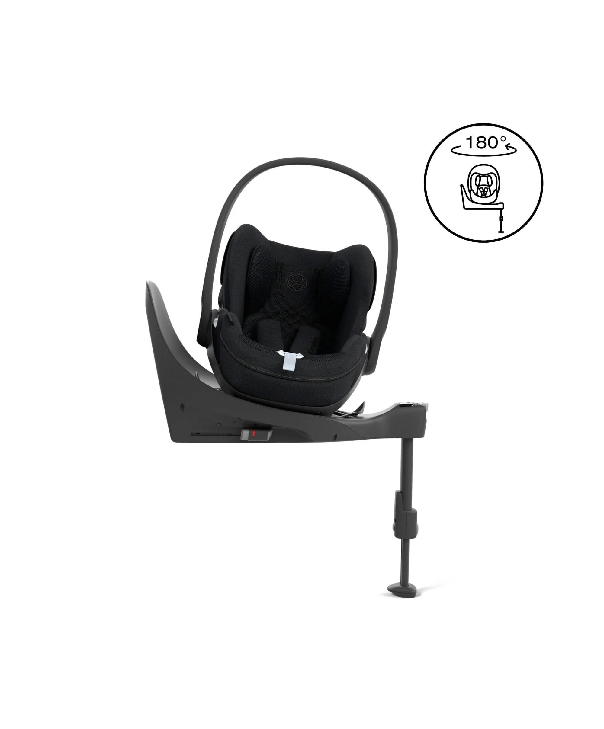 Cybex Cloud T i-Size + Baby Car Seat - Sepia Black - Image 3