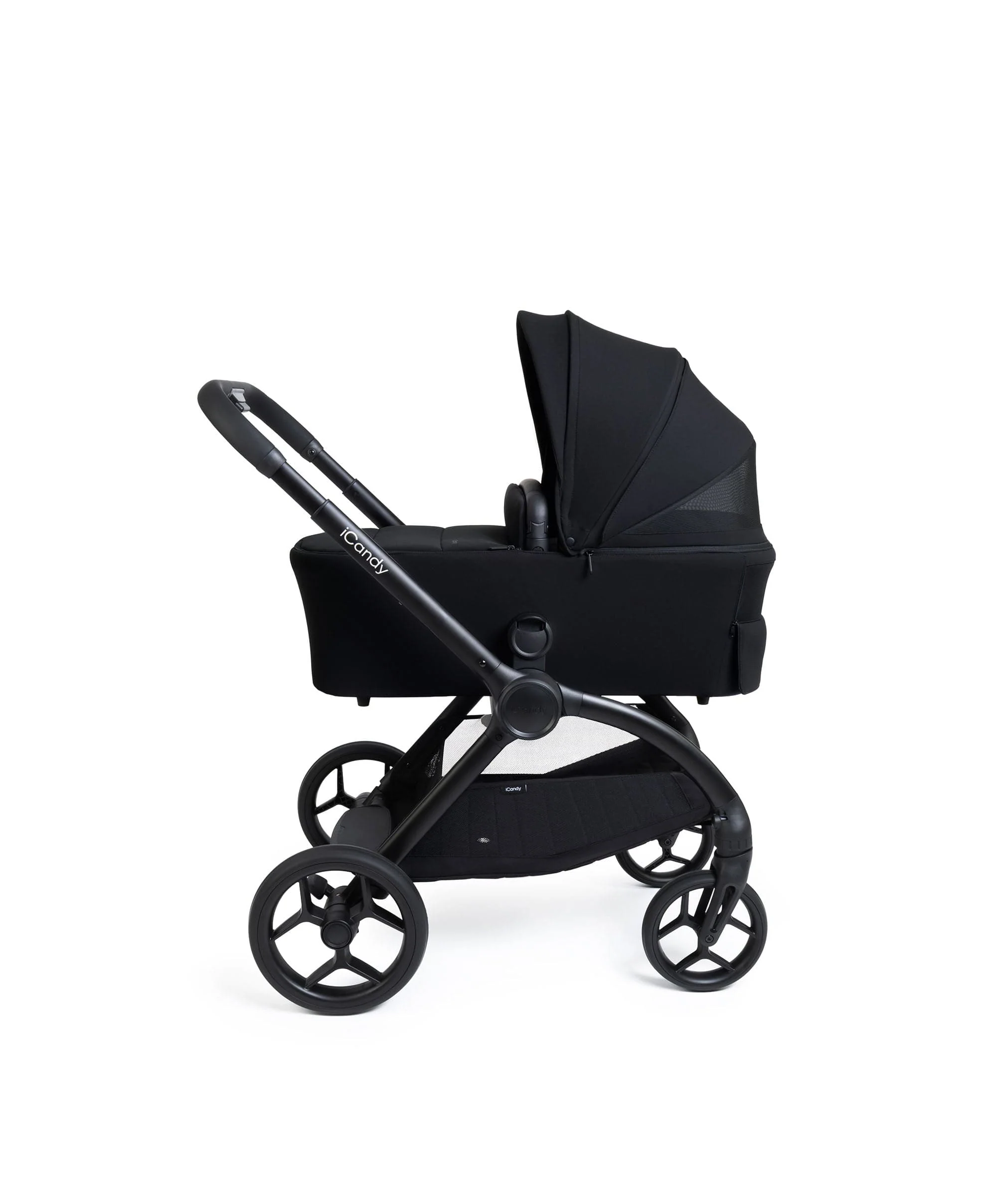 iCandy Core 2 Pushchair Bundle With Cybex Cloud T+ Car Seat & Base - Black - Image 6
