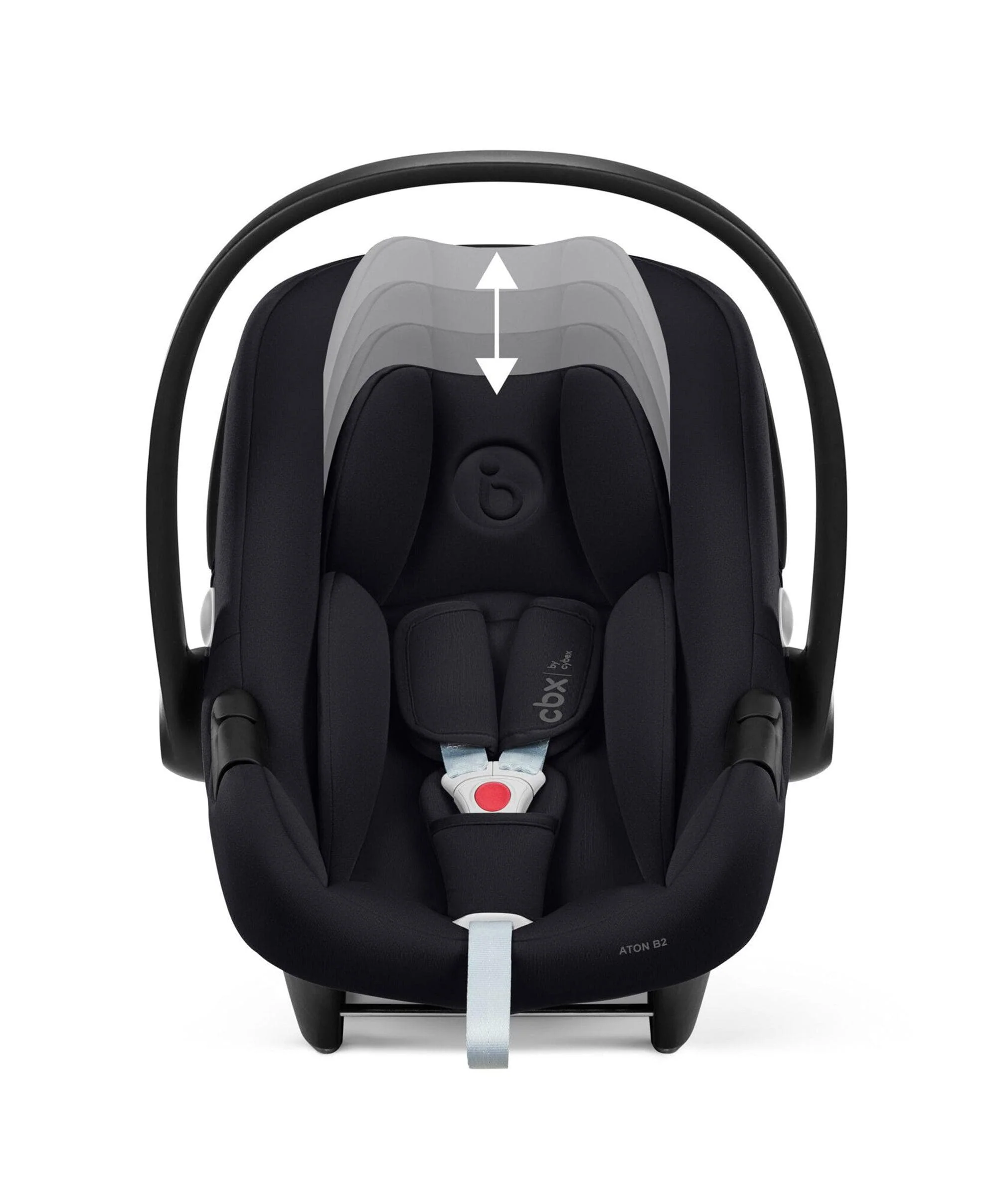 Cybex Aton B2 i-Size Baby Car Seat - Black - Image 5