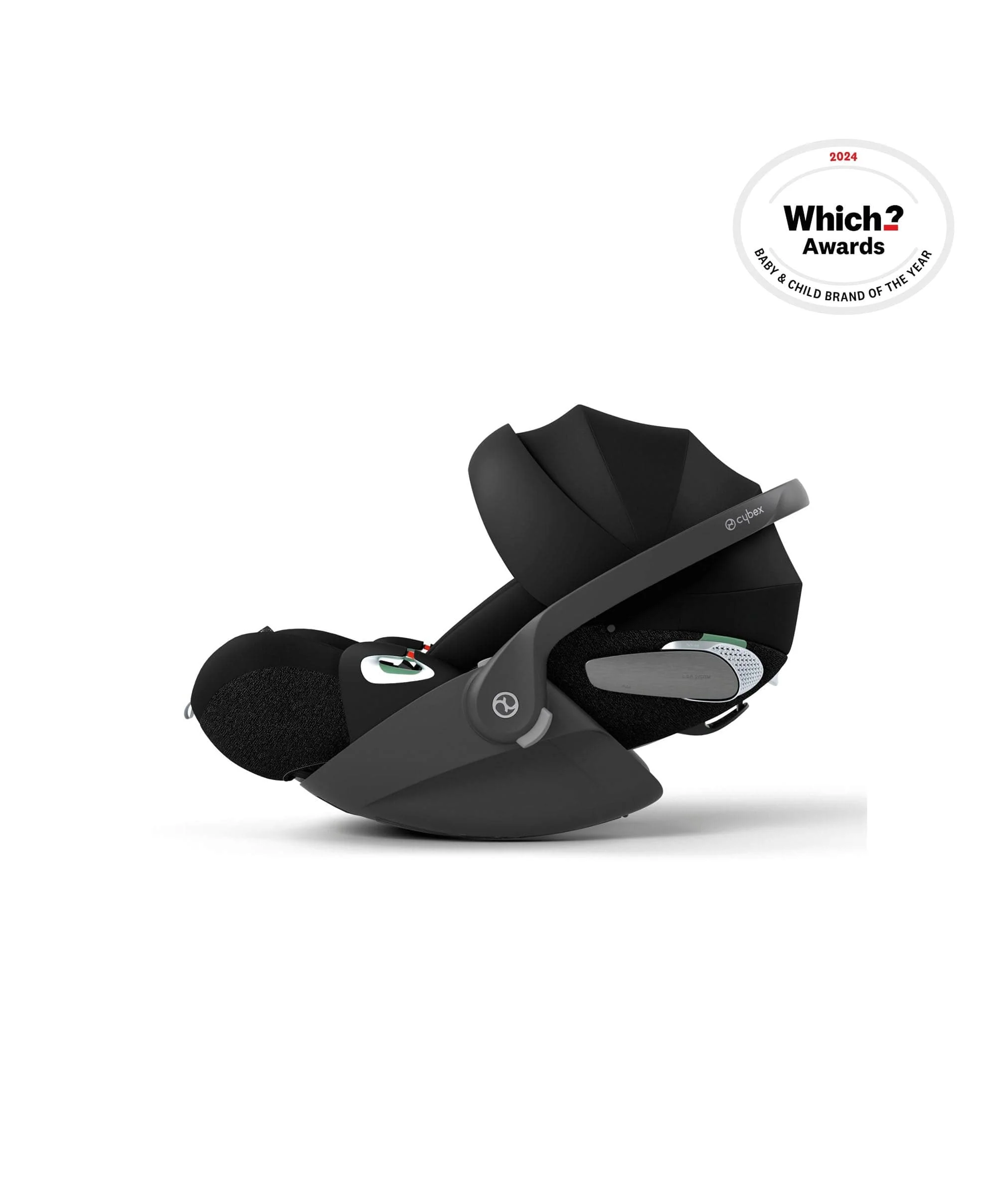 Cybex Cloud T i-Size Rotating Baby Car Seat & Base Bundle - Sepia Black - Image 2
