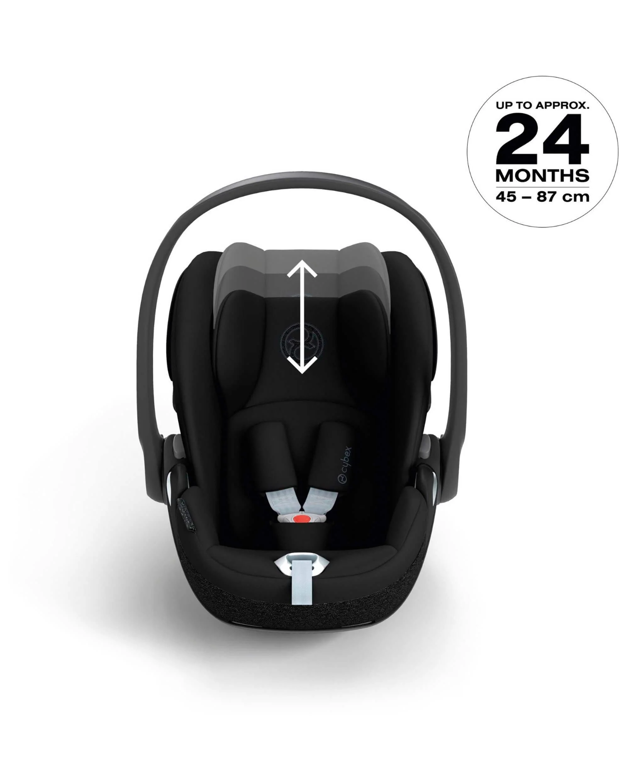 Cybex Cloud T i-Size Rotating Baby Car Seat - Sepia Black - Image 6