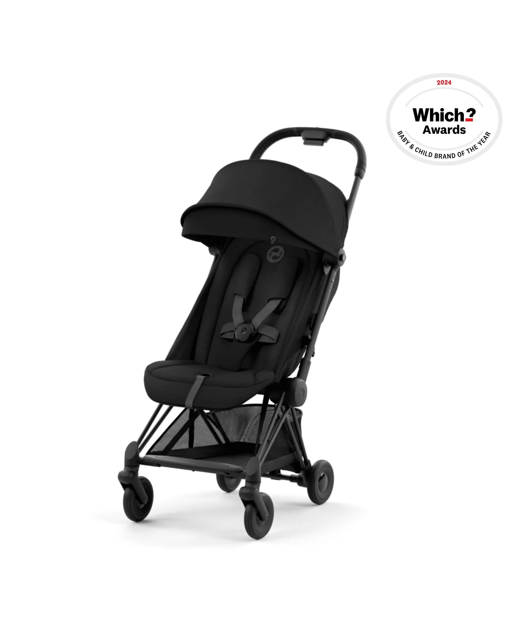 Cybex Coya Pushchair - Matt Black/Sepia Black - Image 2