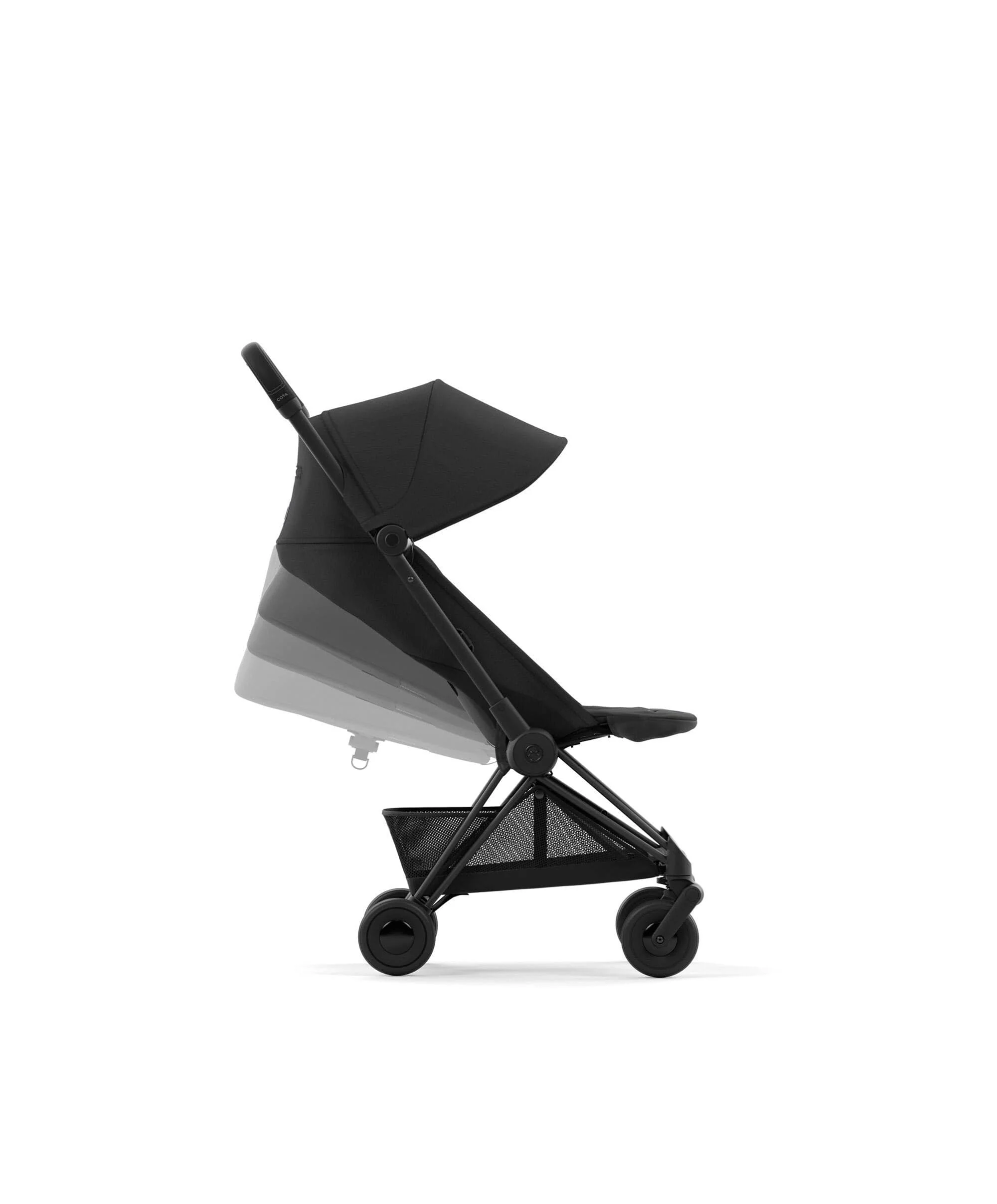 Cybex Coya Pushchair - Matt Black/Sepia Black - Image 6