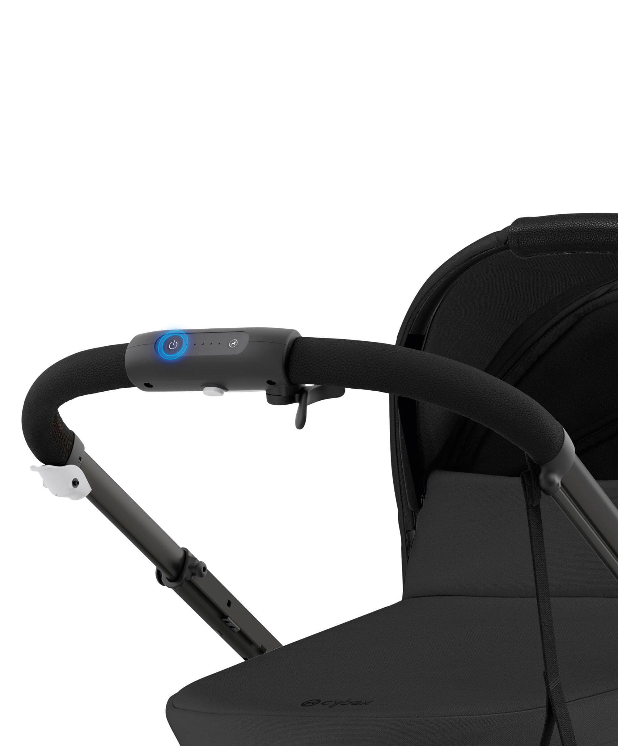Cybex e-Gazelle S Electric Single to Double Pushchair Bundle with Cybex Cloud T i-Size Rotating Car Seat (7 Pieces) - Black - Image 8