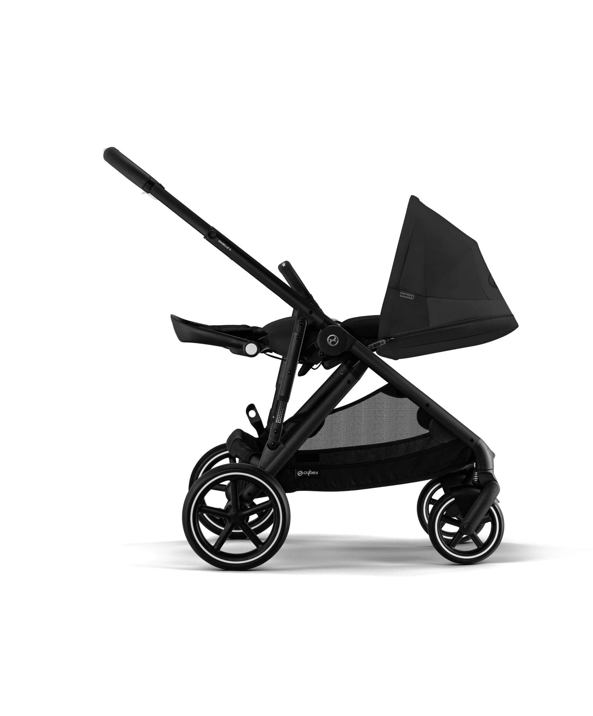 Cybex Gazelle S Twin Pushchair Bundle (12 Pieces) - Moon Black - Image 6