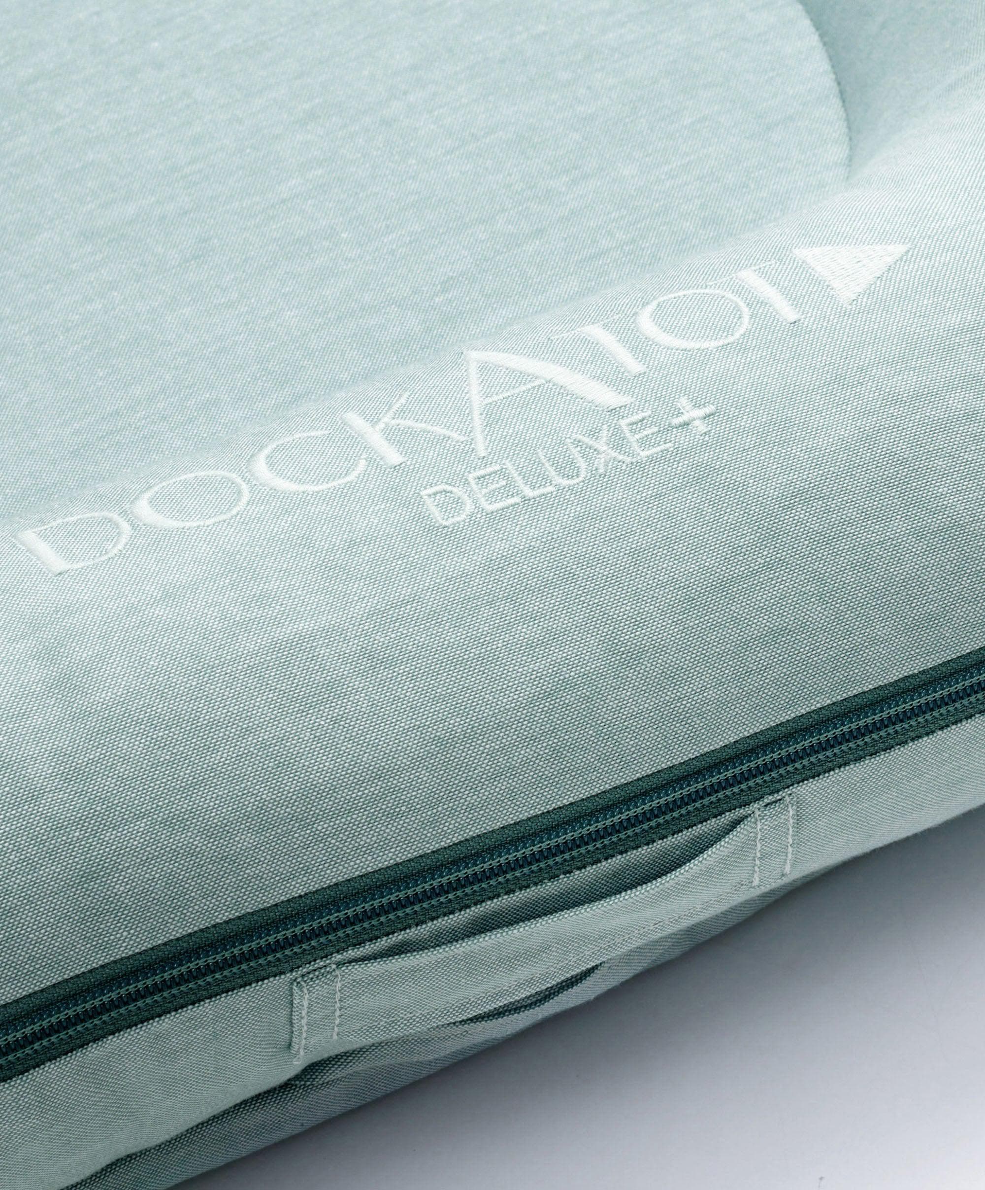 Dockatot Deluxe+ Dock - Marine Chambray - Image 5