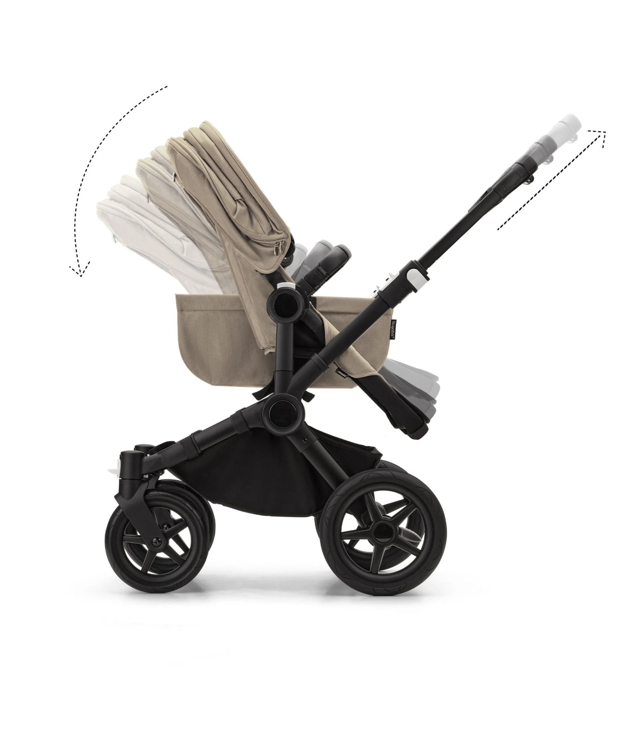 Bugaboo Donkey 5 Duo Essential Newborn Pushchair Bundle (7 Pieces) - Taupe - Image 3