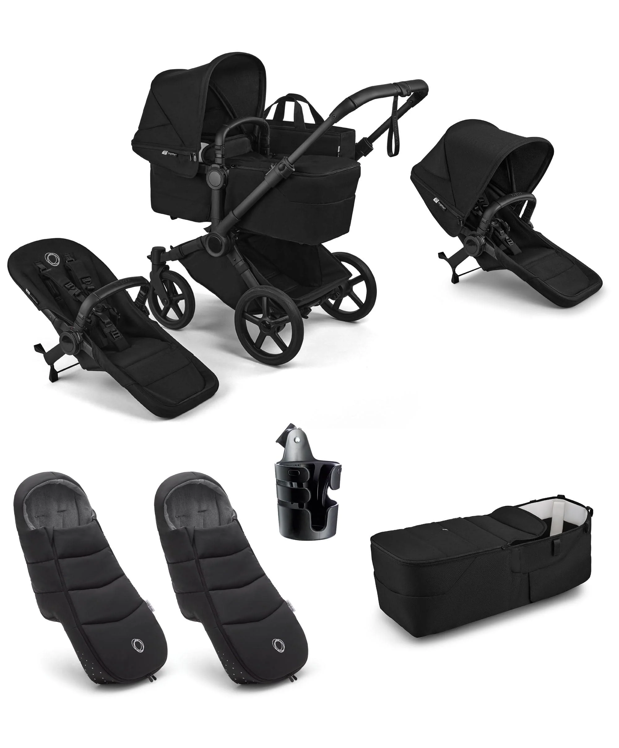 Donkey 6 Twin Essential Bundle (6 Pieces) - Heritage Black