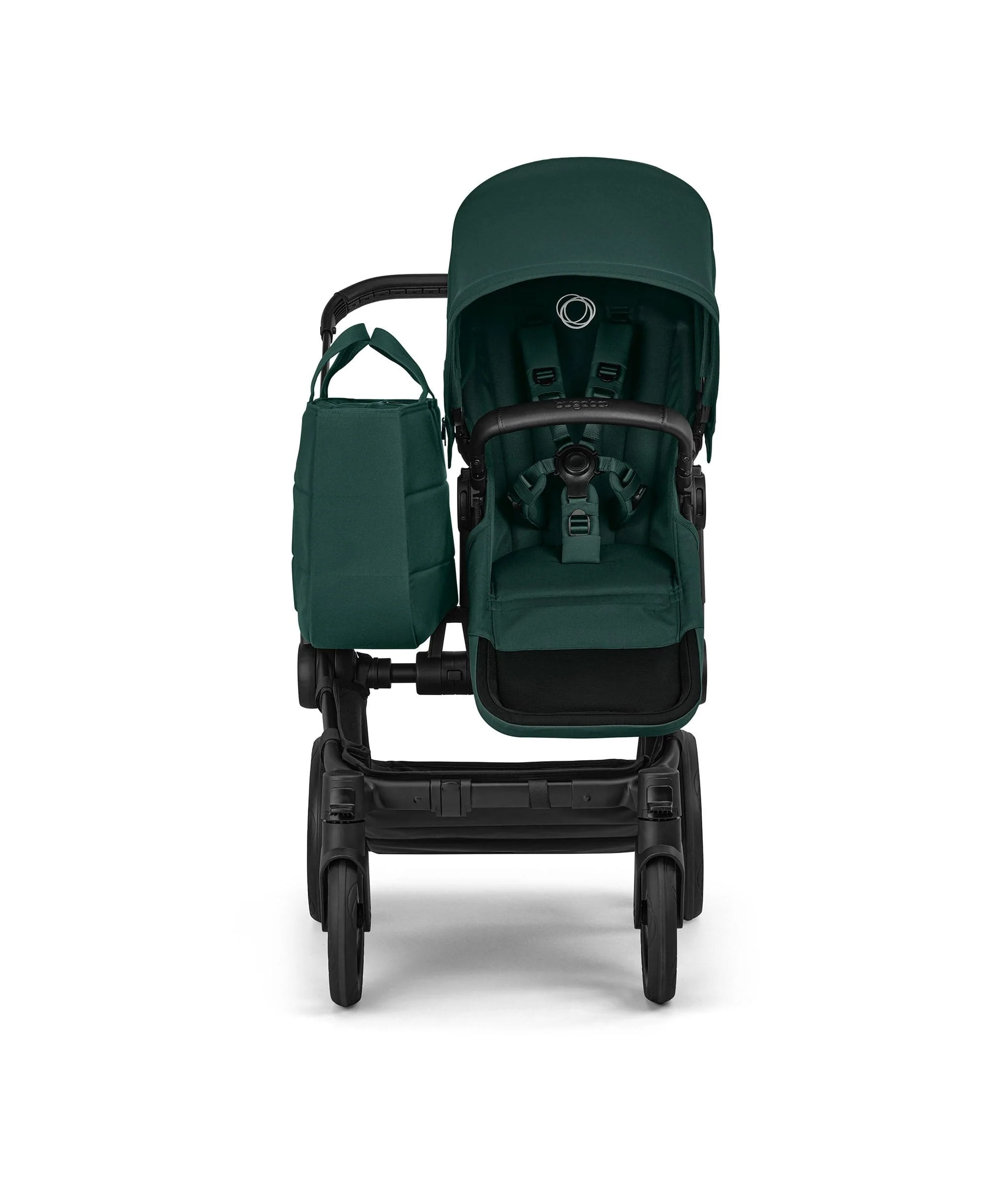 Donkey 6 Twin Essential Bundle With Cybex Cloud T i-Size Rotating Baby Car Seat (10 Pieces) - Fern Green - Image 11