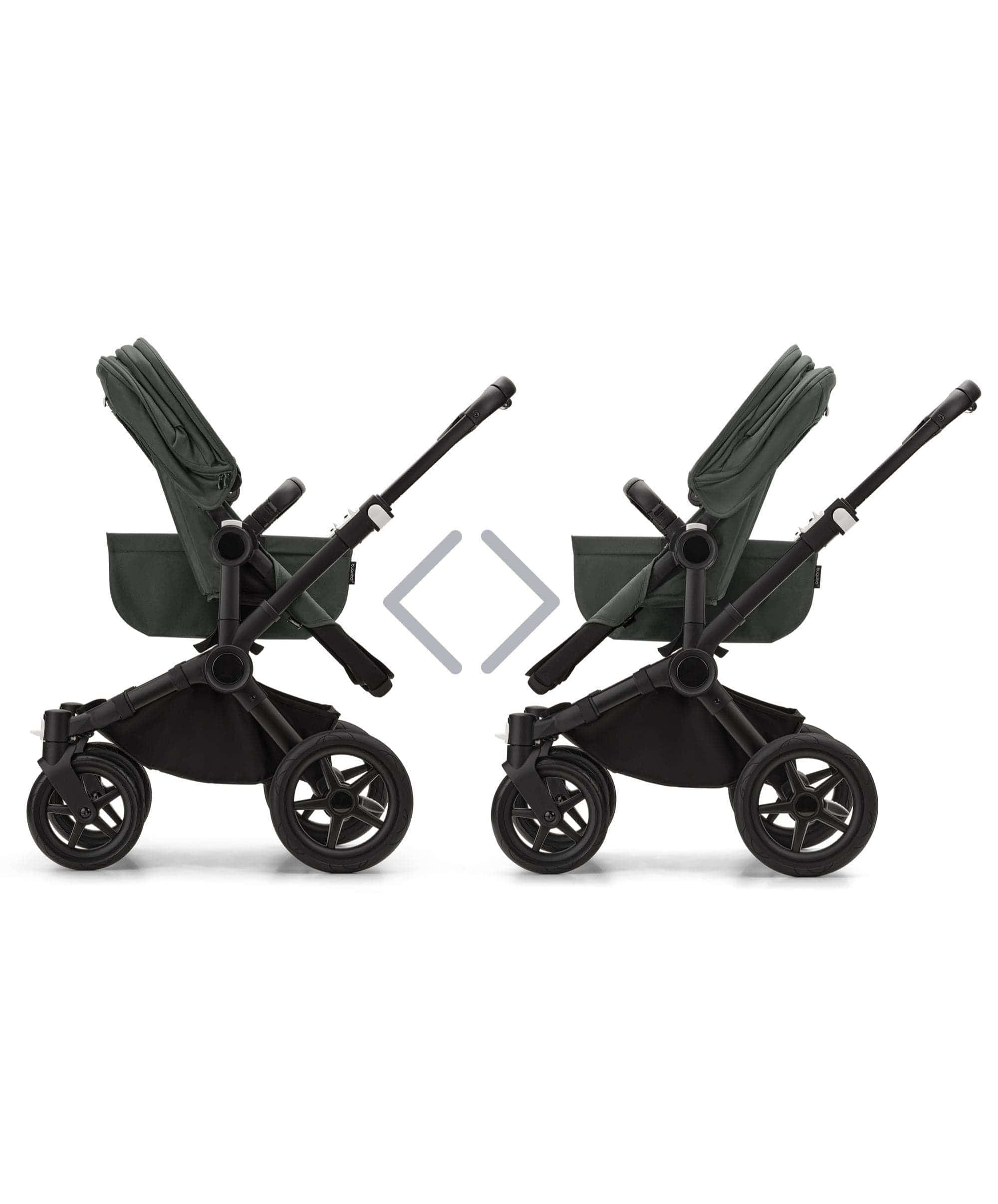 Bugaboo Donkey 5 Mono Complete Pushchair Bundle (5 pieces) - Forest Green - Image 7