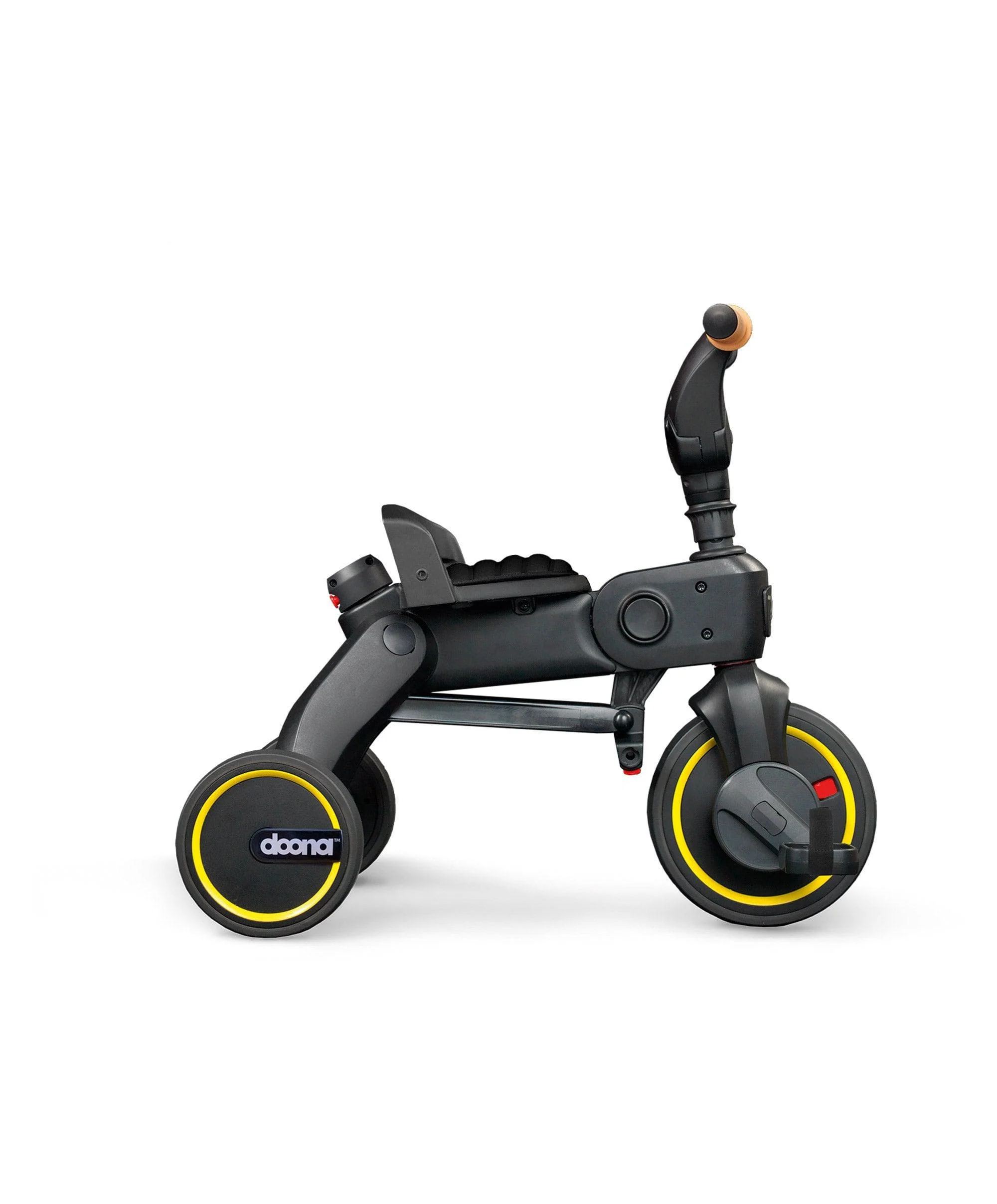 Doona&trade; Liki Push Along Trike S5 - Nitro Black Deluxe - Image 4