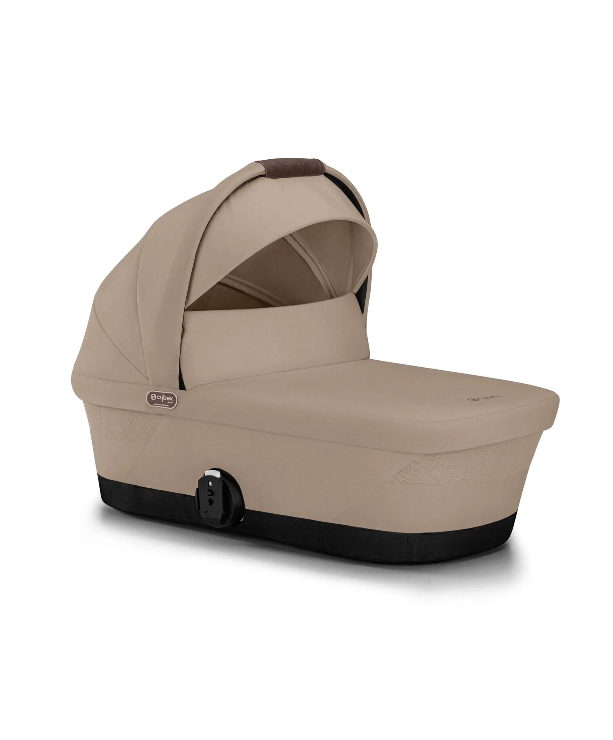 Cybex e-Gazelle S Electric Single to Double Pushchair Bundle with Cybex Cloud T+ i-Size Rotating Car Seat (7 Pieces) - Almond Beige/ Cozy Beige - Image 9
