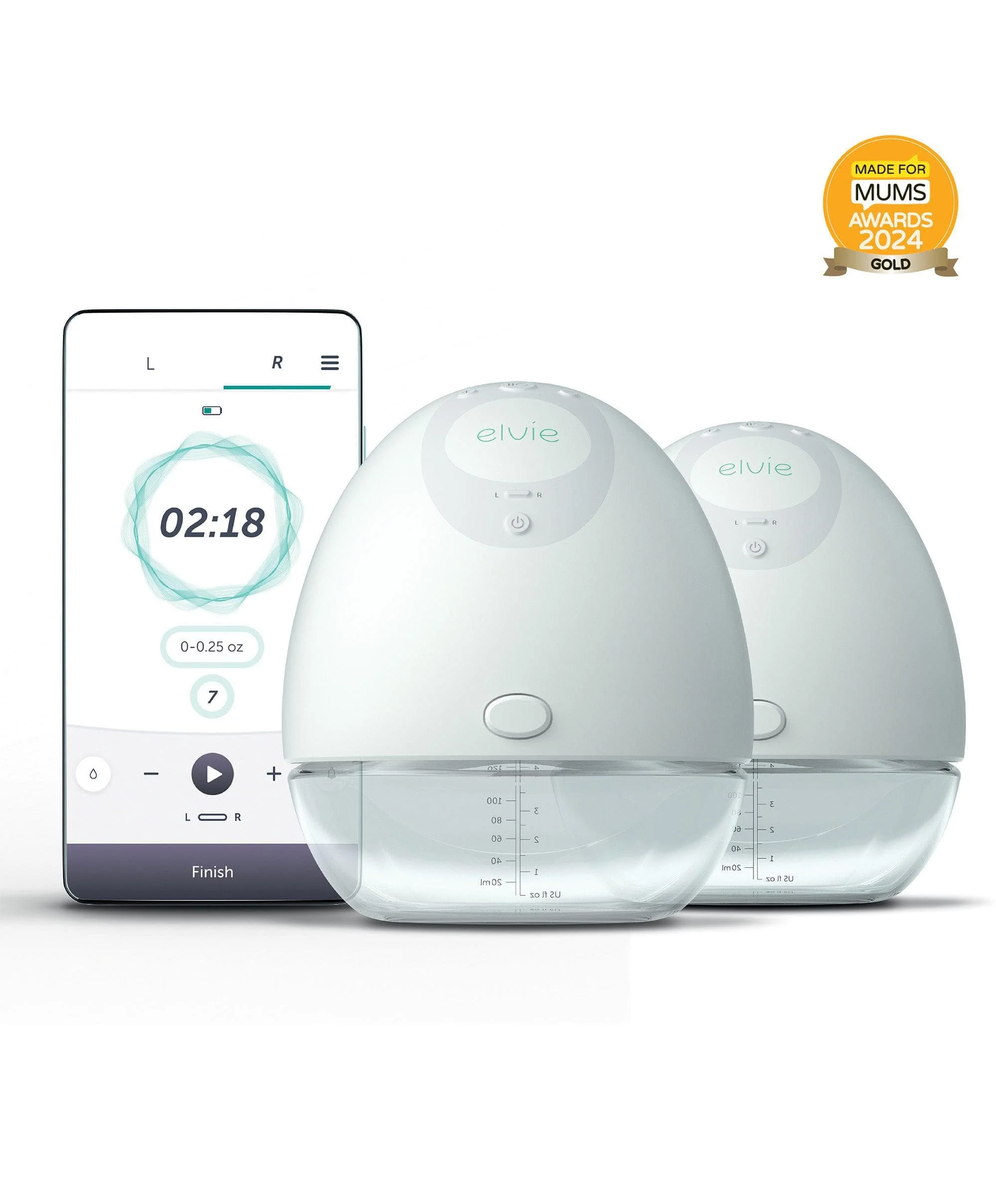 Elvie Double Electric Breast Pump - Image 2