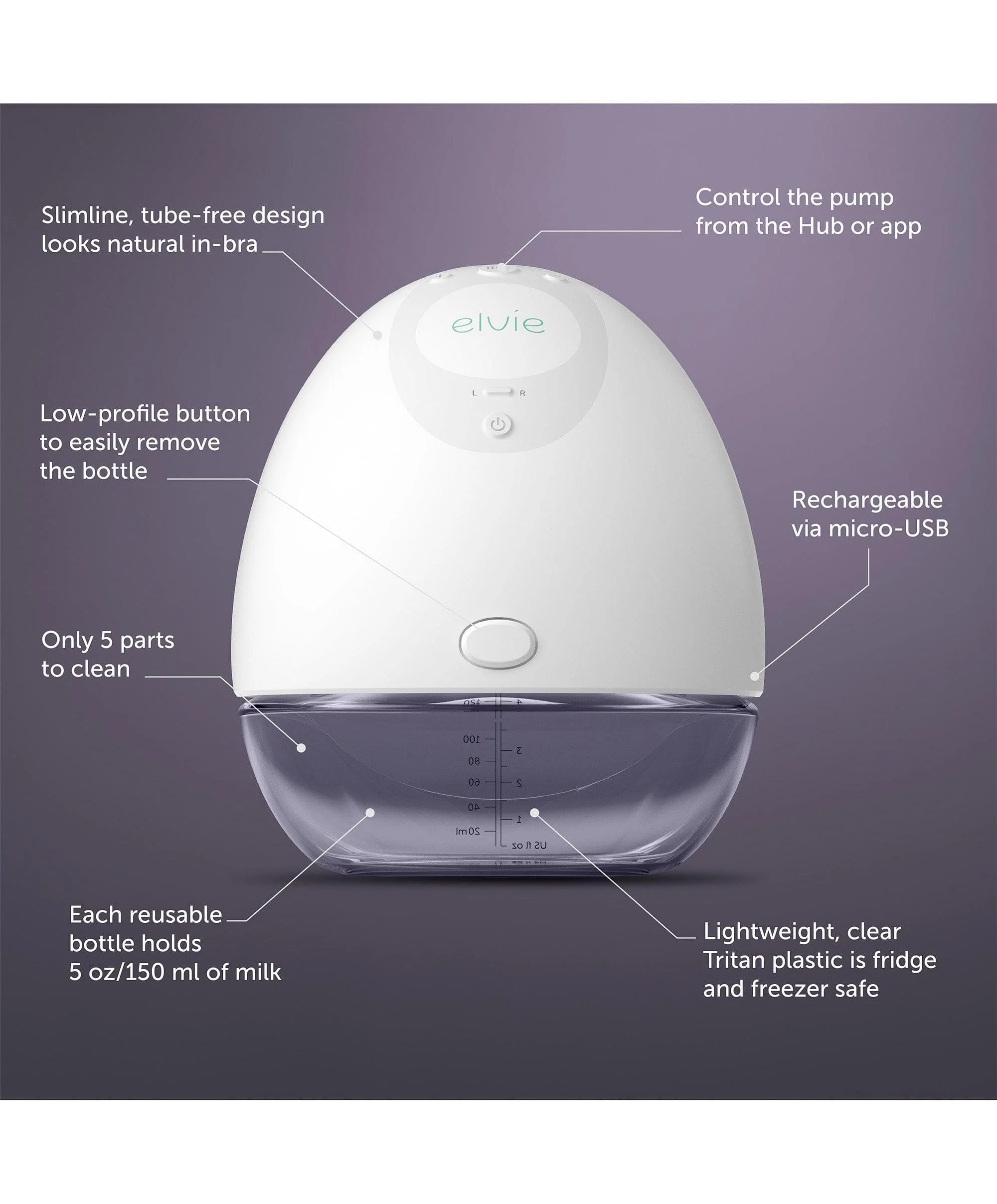 Elvie Double Electric Breast Pump - Image 9
