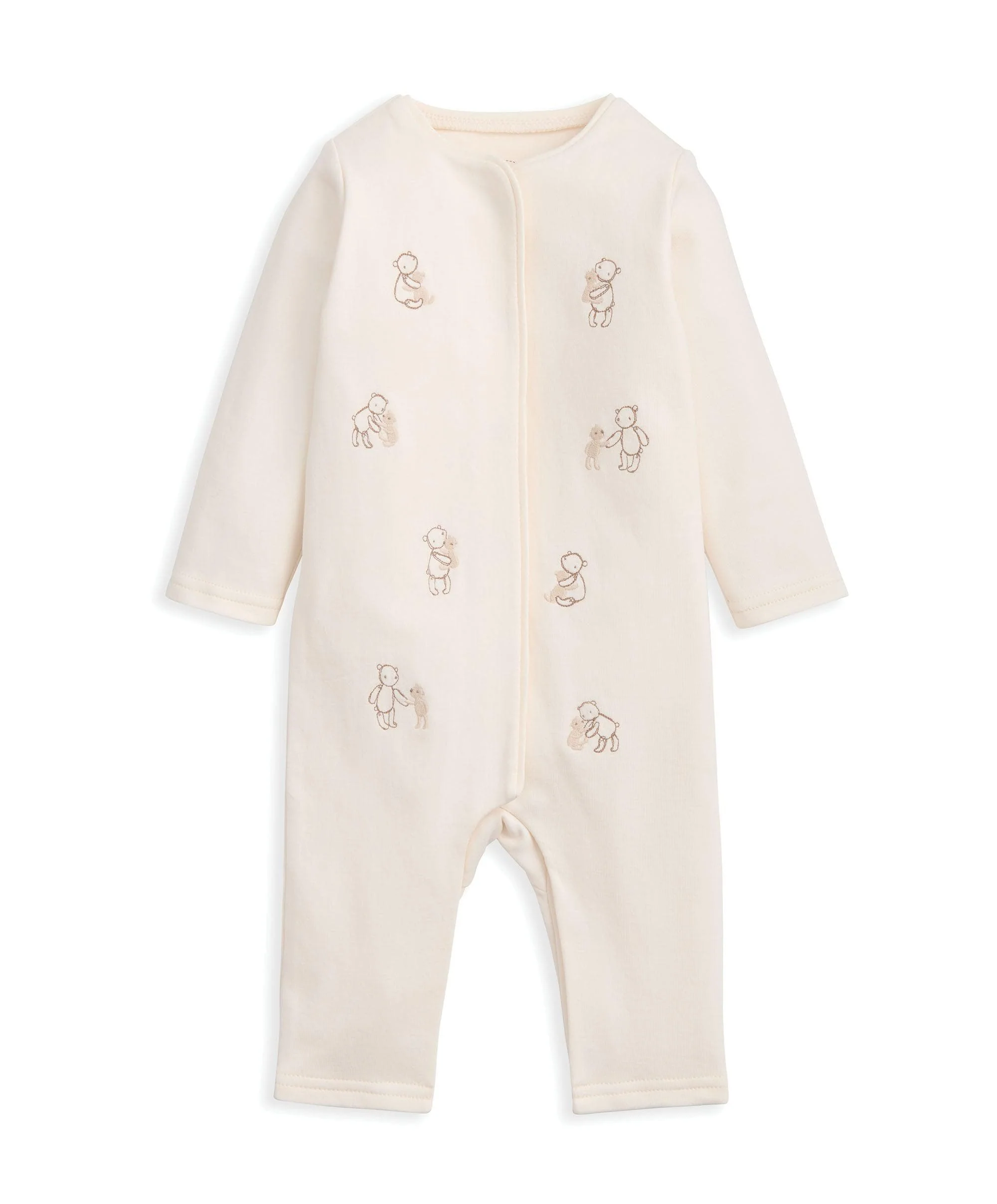Embroidered Bear Romper - Image 3