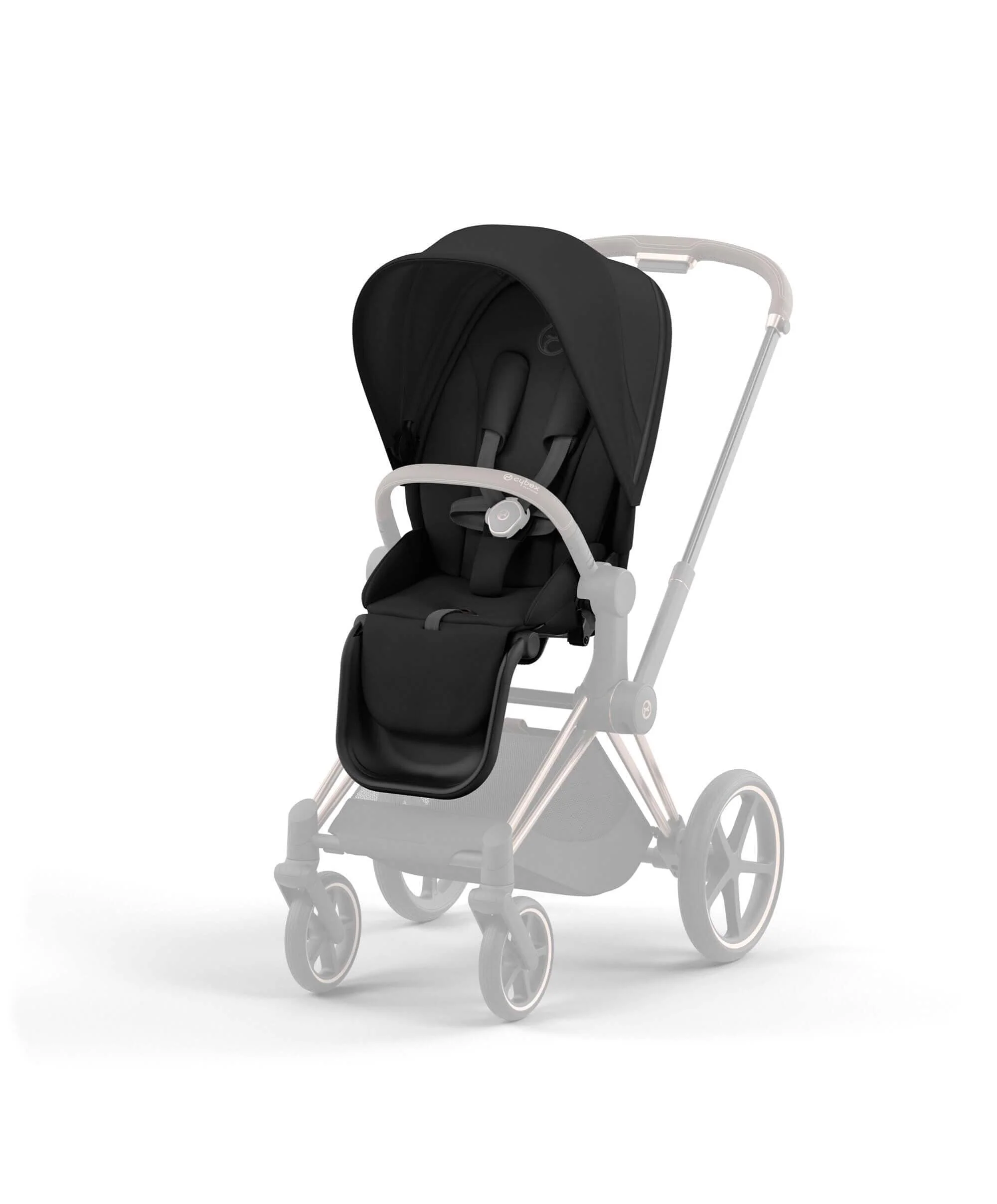 Cybex ePriam Pushchair - Rose Gold/Sepia Black - Image 4