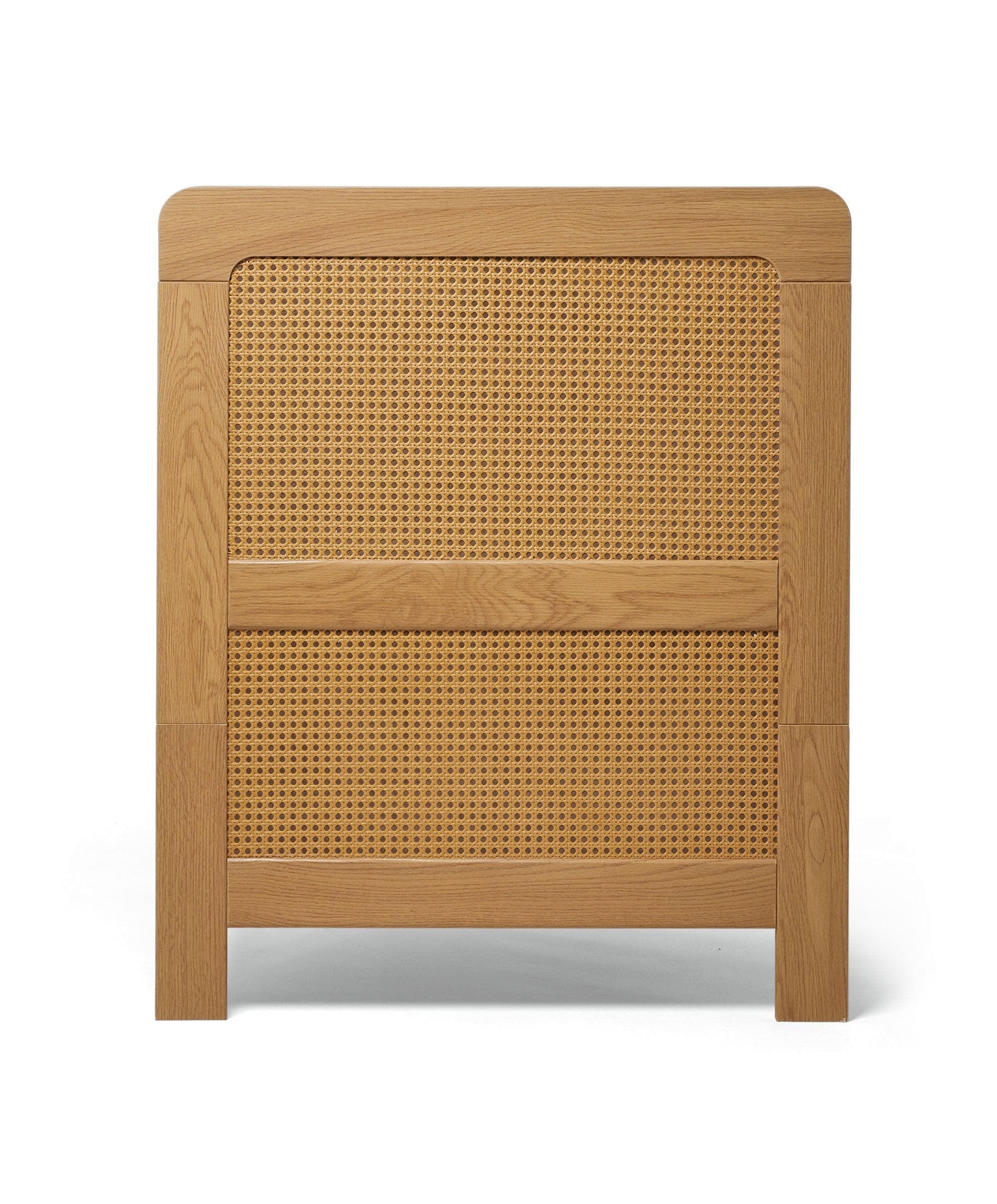 Esna Cotbed & Luxury Hybrid Twin Cotbed Mattress - Rattan - Image 10