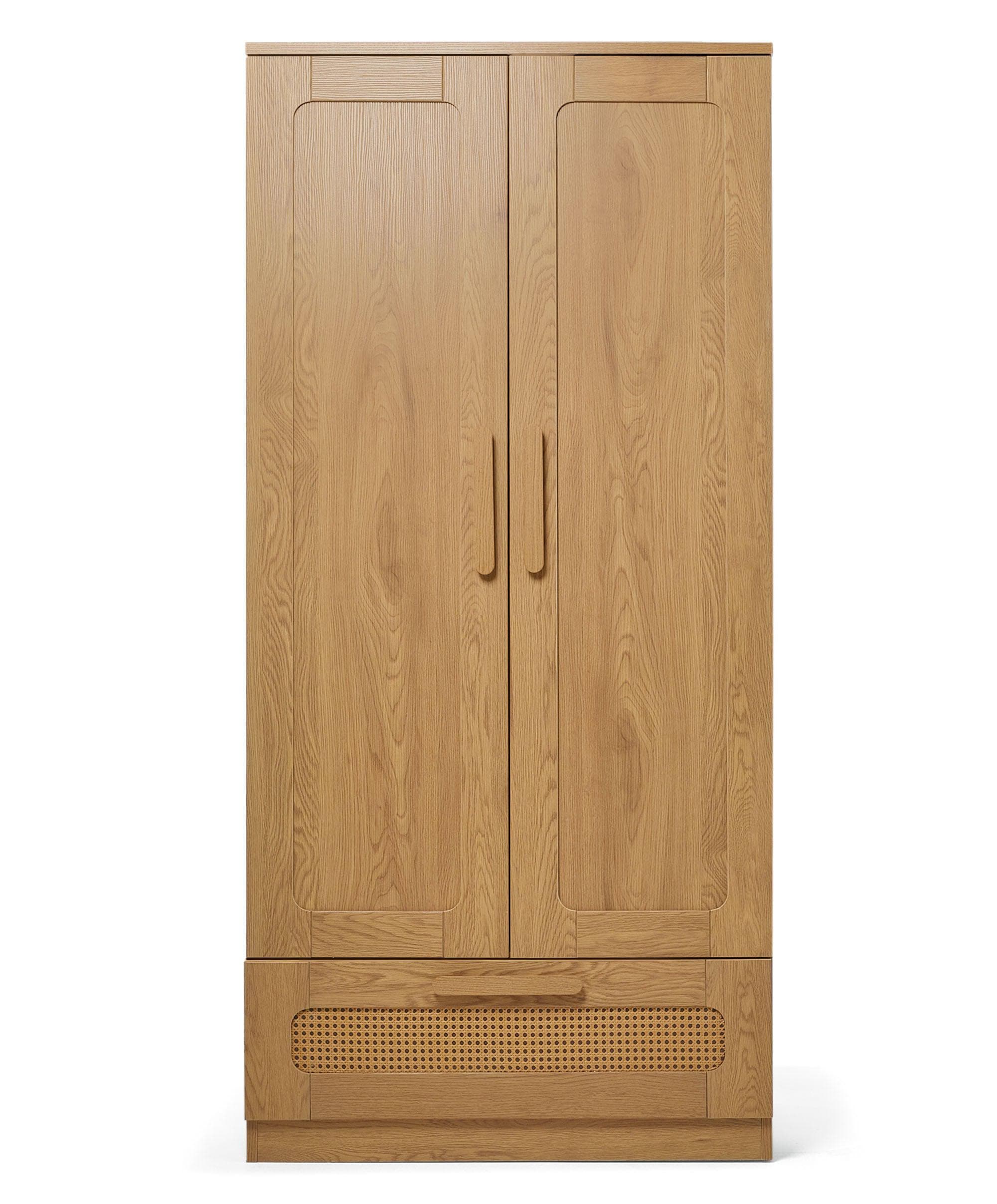 Esna Wardrobe - Rattan - Image 3