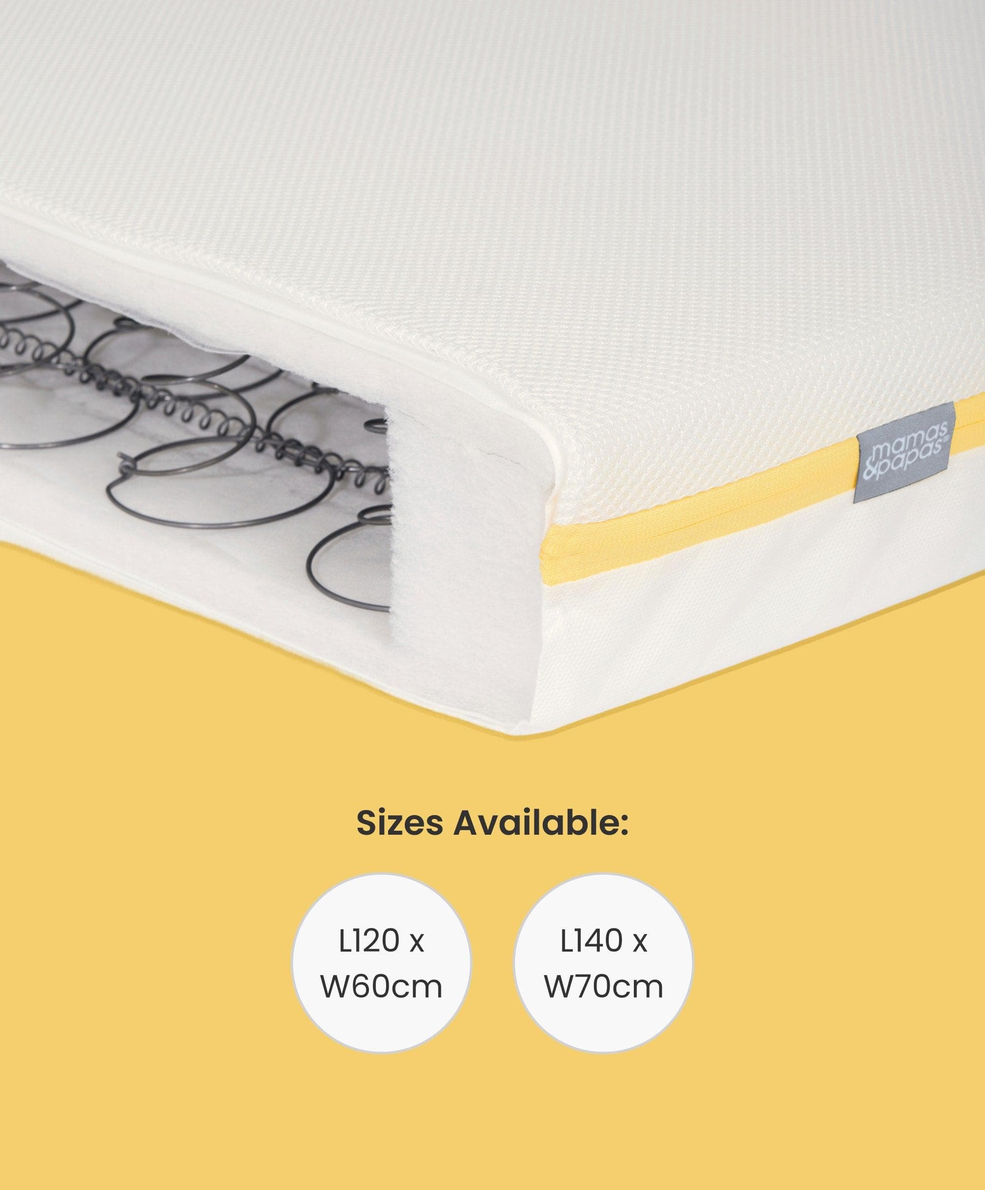 Essential Airflow Spring Cotbed Mattress - Image 4