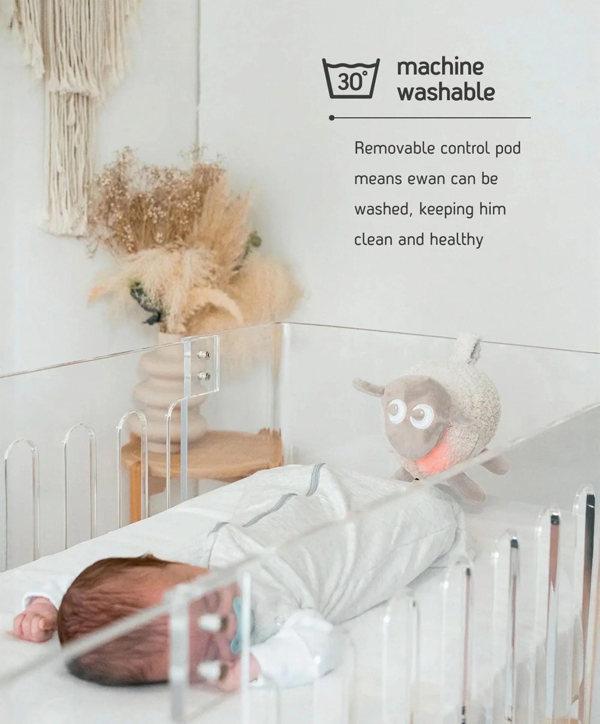 Ewan the Dream Sheep Deluxe - Beige - Image 5