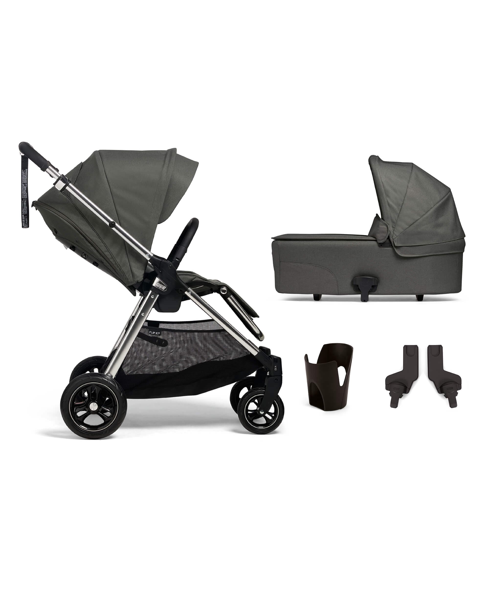 Flip XT³ Pushchair Bundle (4 Pieces) - Harbour Grey - Image 9