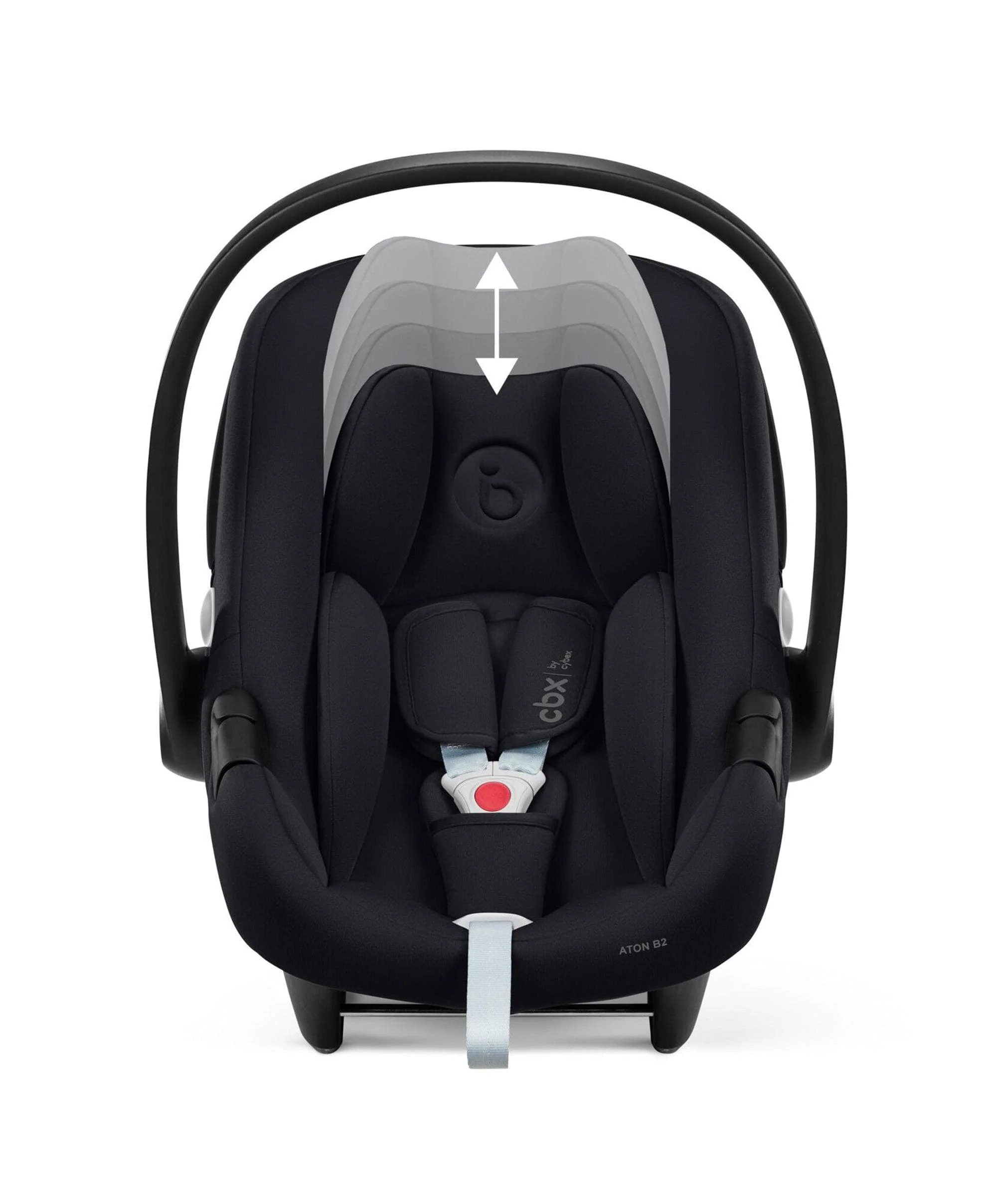 Flip XT³ Pushchair Bundle with Cybex Aton B Car Seat & Base (5 Pieces) - Ink - Image 11