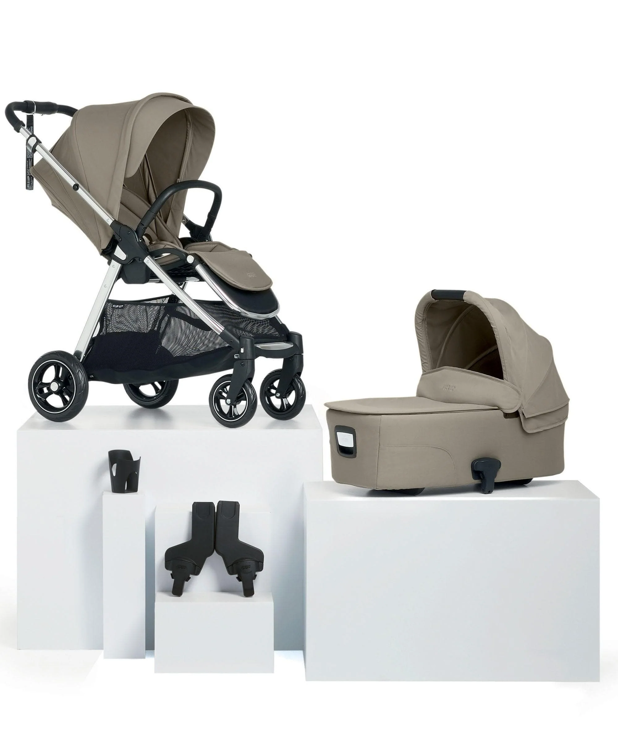 Flip XT³ Pushchair Bundle (4 Pieces) - Sage Grey