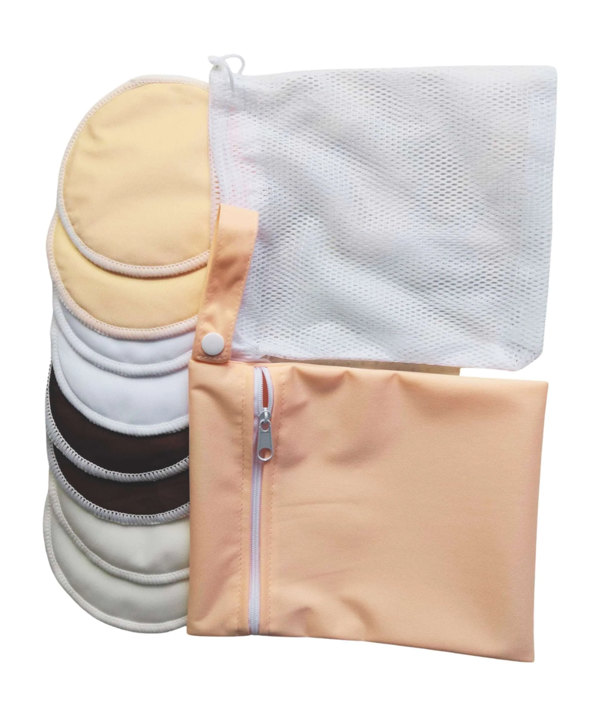 Fraupow Reusable Nursing Pads - Pack of 8 - Image 3