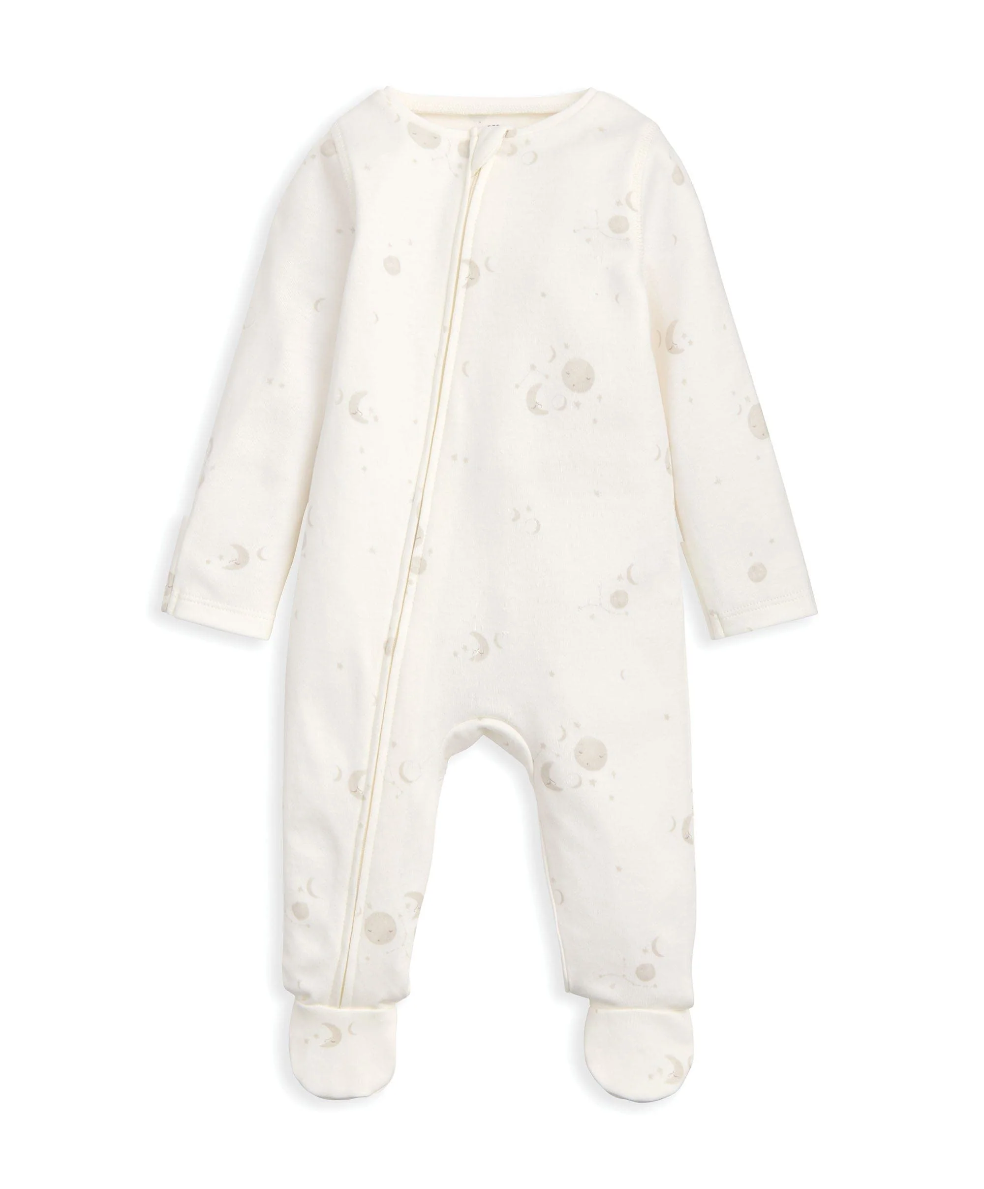 0-3m Celestial Print All In One & Grey Bunny Comforter Gift Box - Image 5