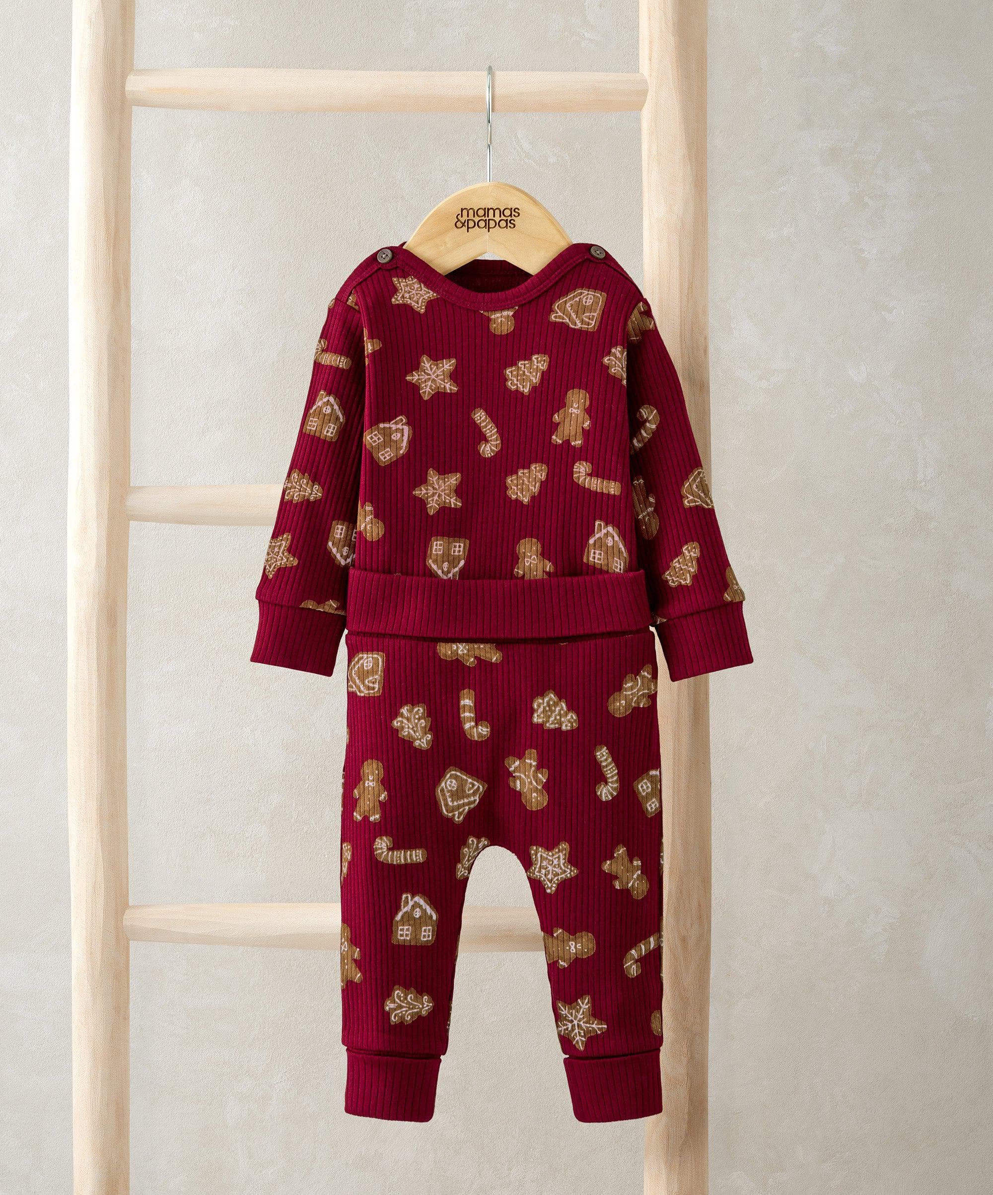 Gingerbread Christmas (2 Piece) Outfit Set