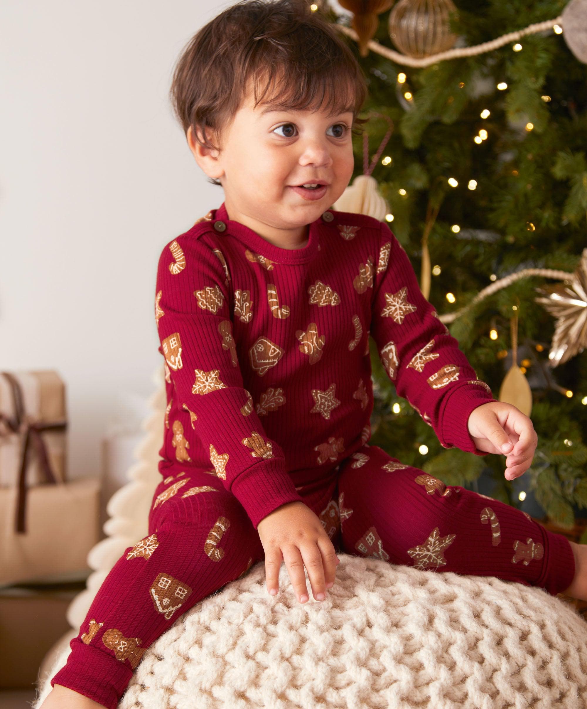 Gingerbread Christmas (2 Piece) Outfit Set - Image 2