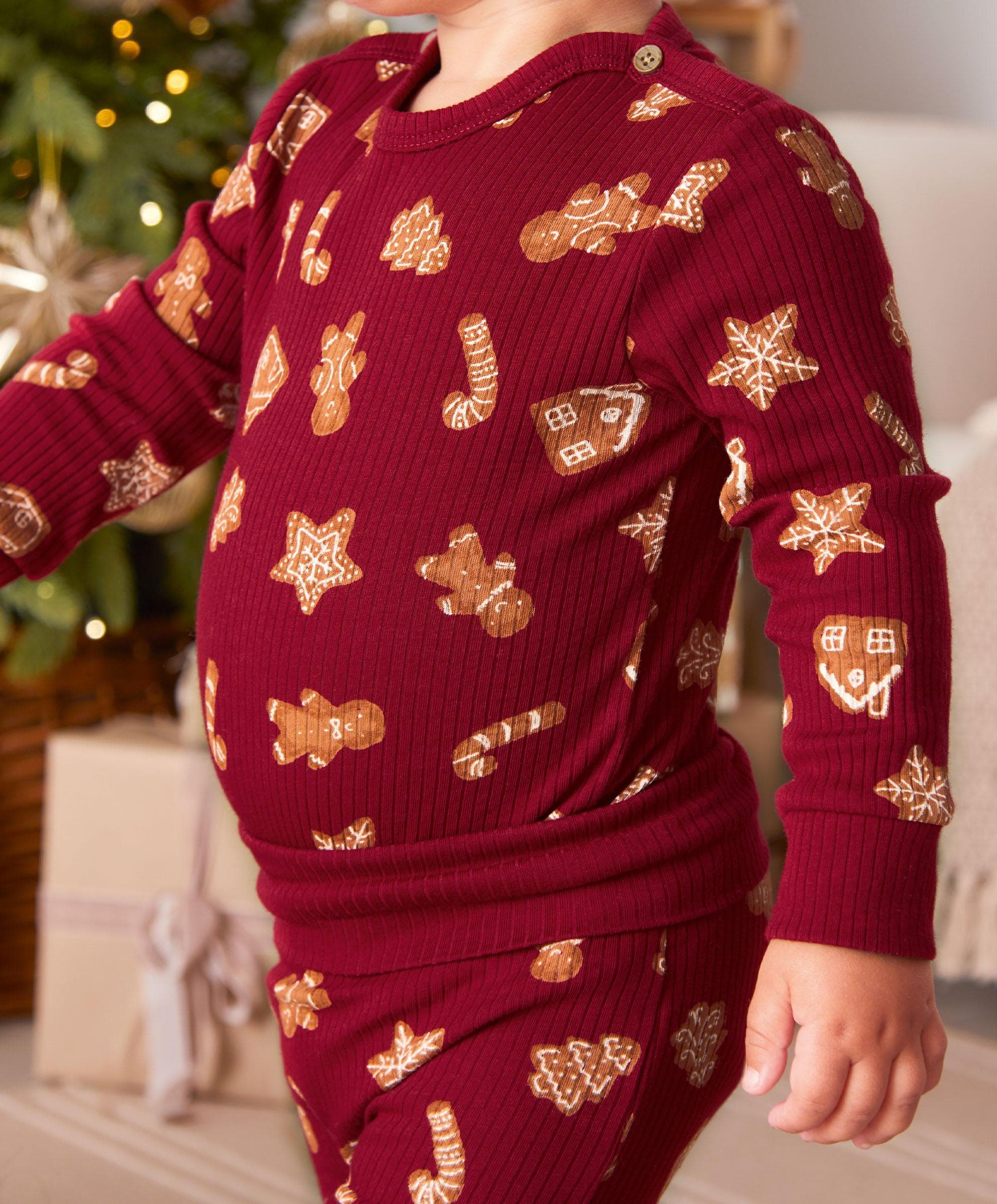 Gingerbread Christmas (2 Piece) Outfit Set - Image 4