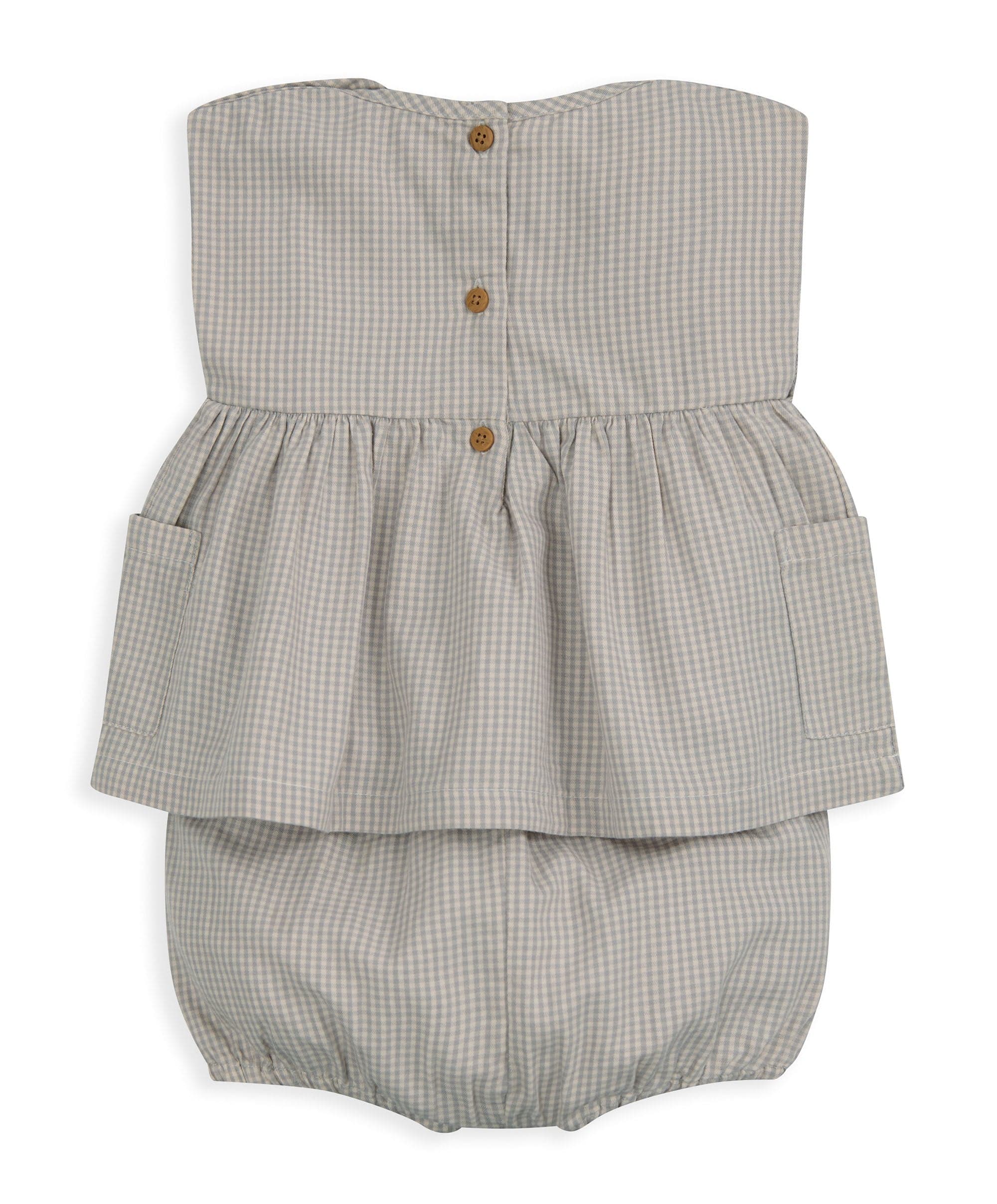 Gingham Top & Shorts Outfit Set - Image 5