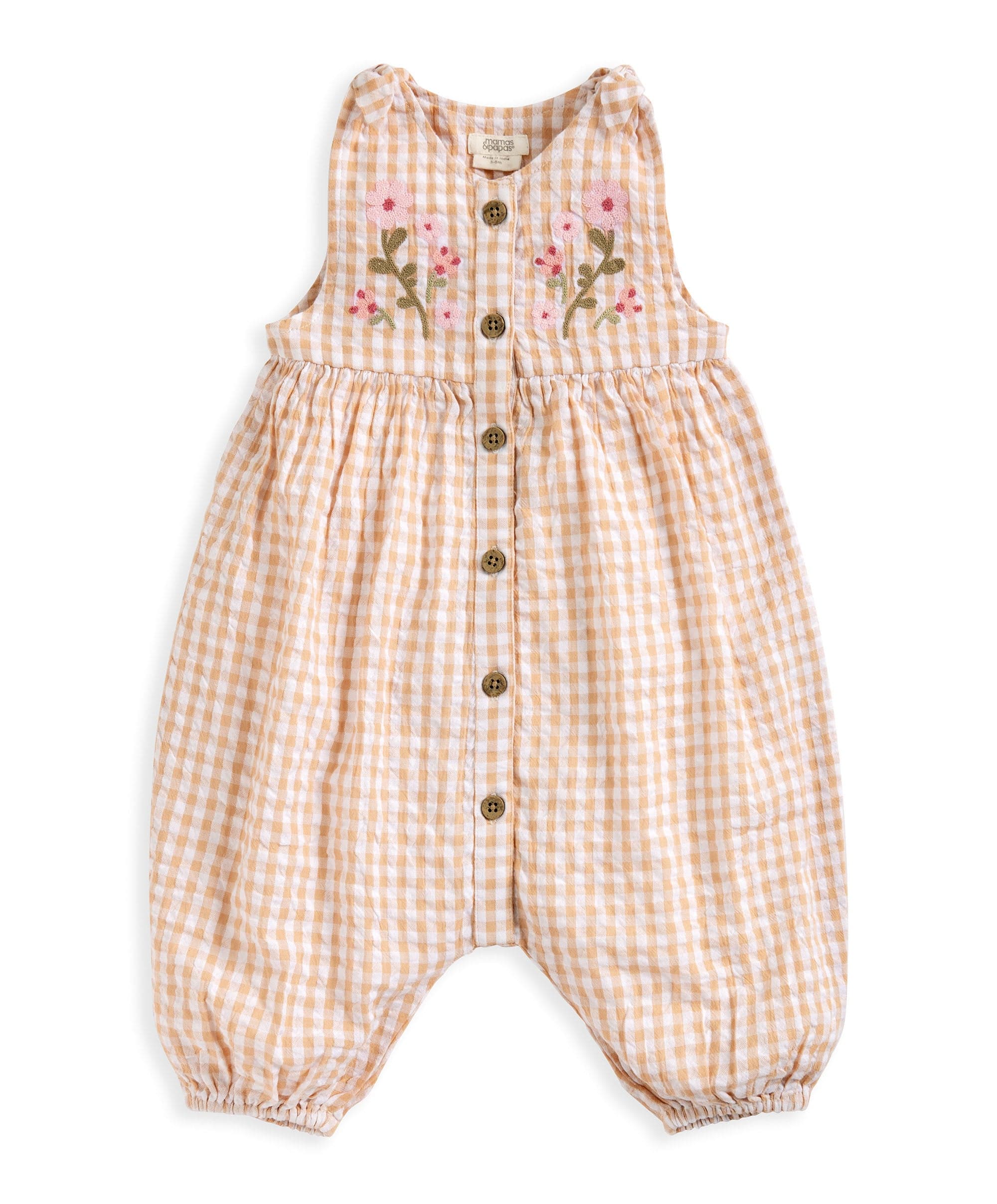 Gingham Dungarees - Image 5