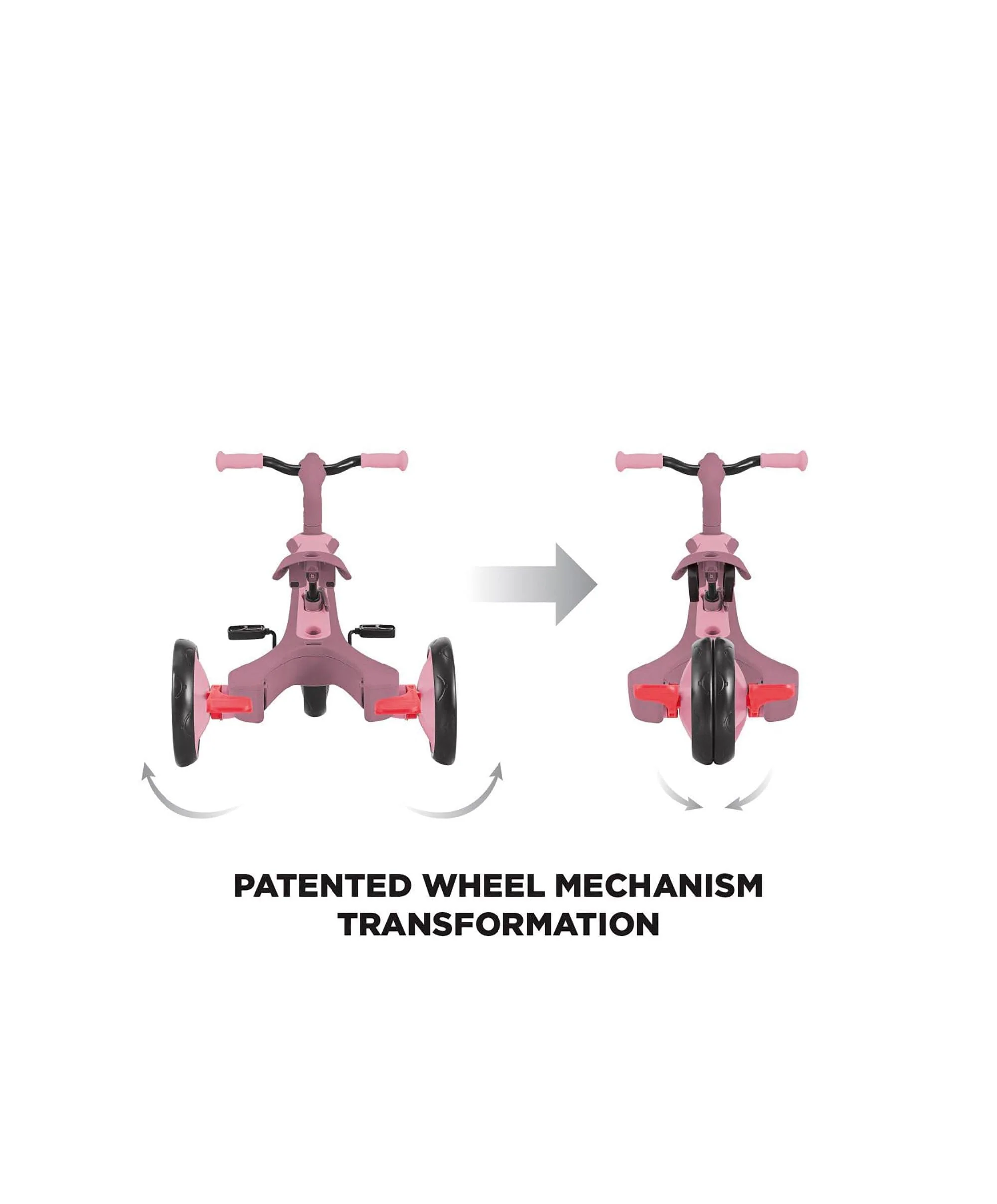 Globber Explorer Trike Eco 4 in 1 – Berry - Image 4