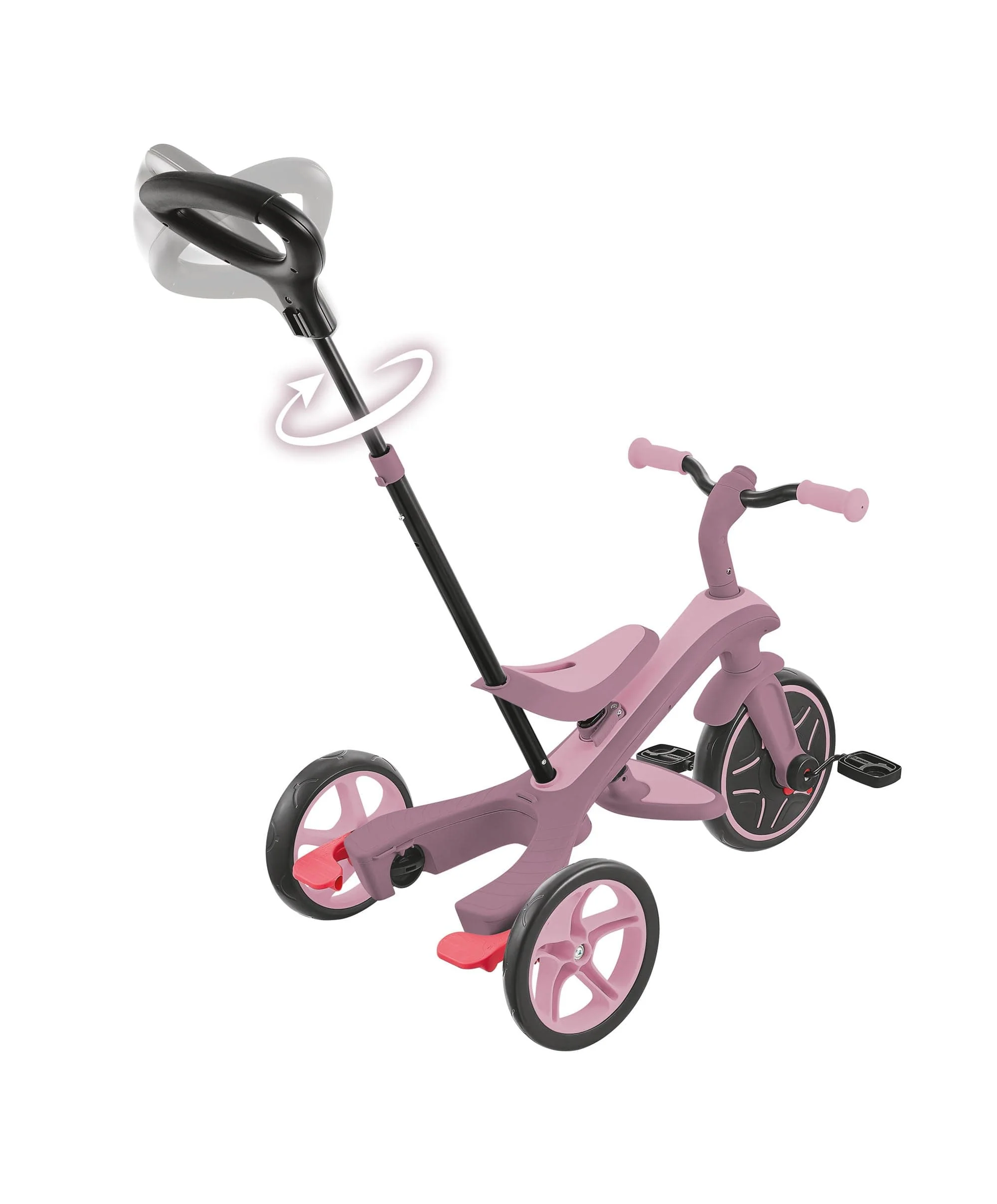 Globber Explorer Trike Eco 4 in 1 – Berry - Image 8