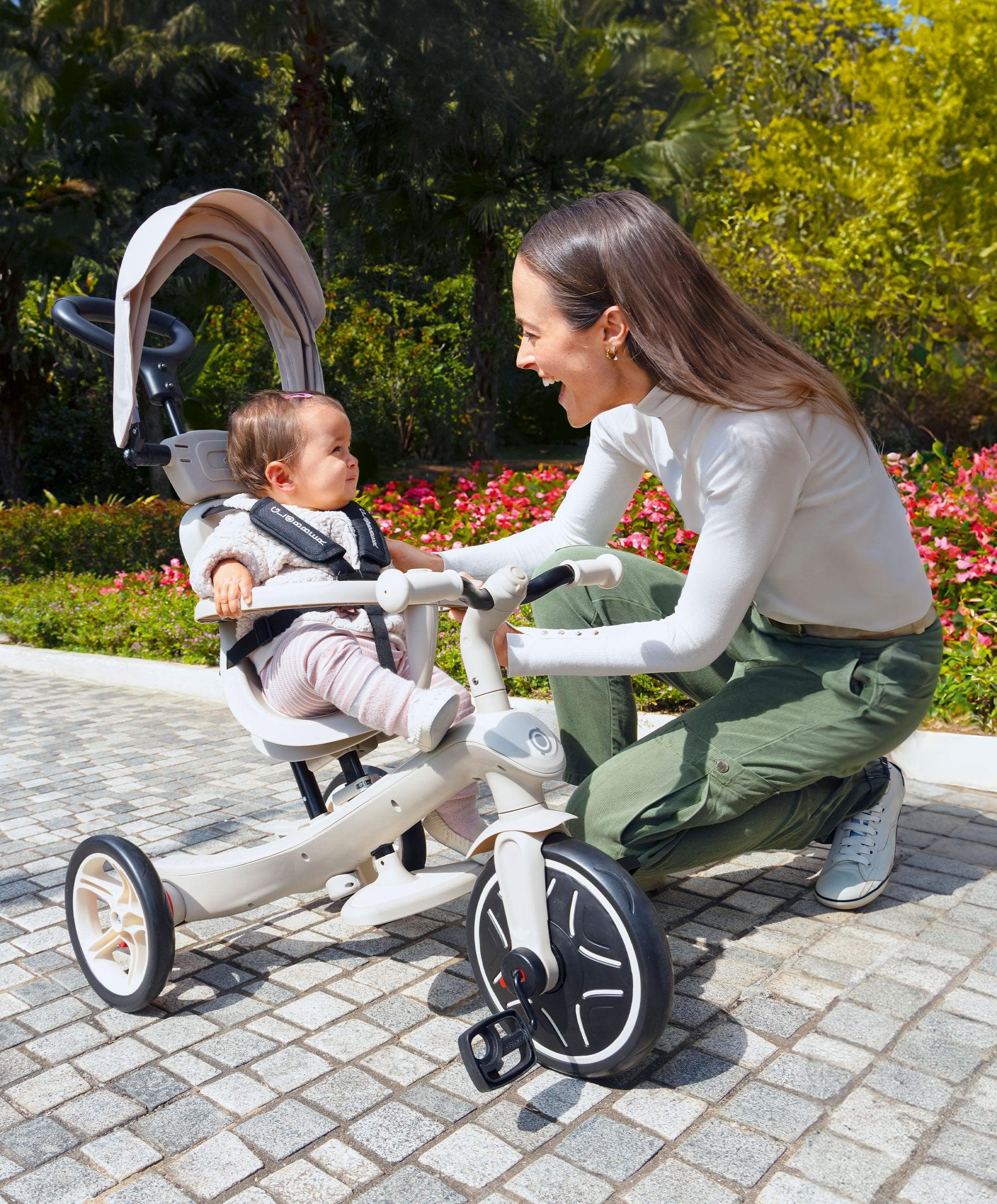 Globber Explorer Trike Eco 4 in 1 – Coconut - Image 13