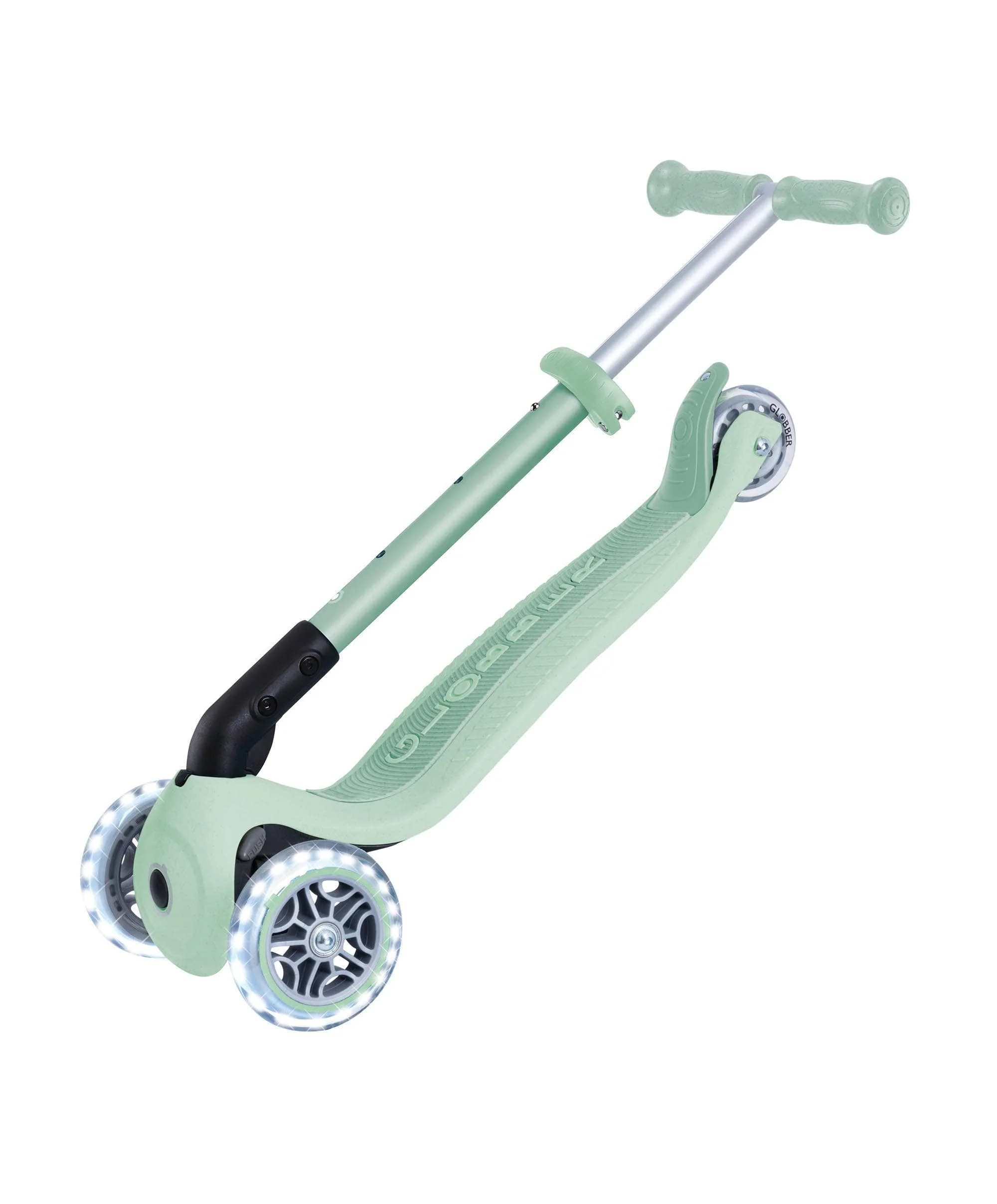 Globber Junior Foldable Lights Eco – Pistachio - Image 8