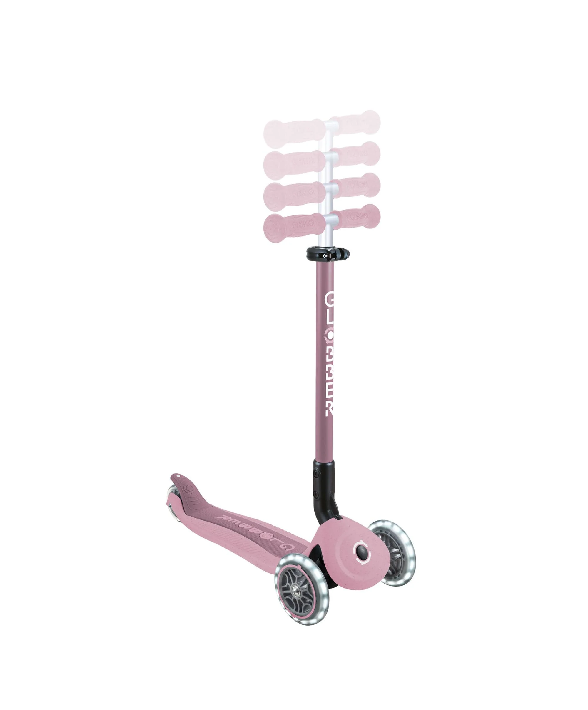 Globber Go Up Active Lights Eco - Berry - Image 4