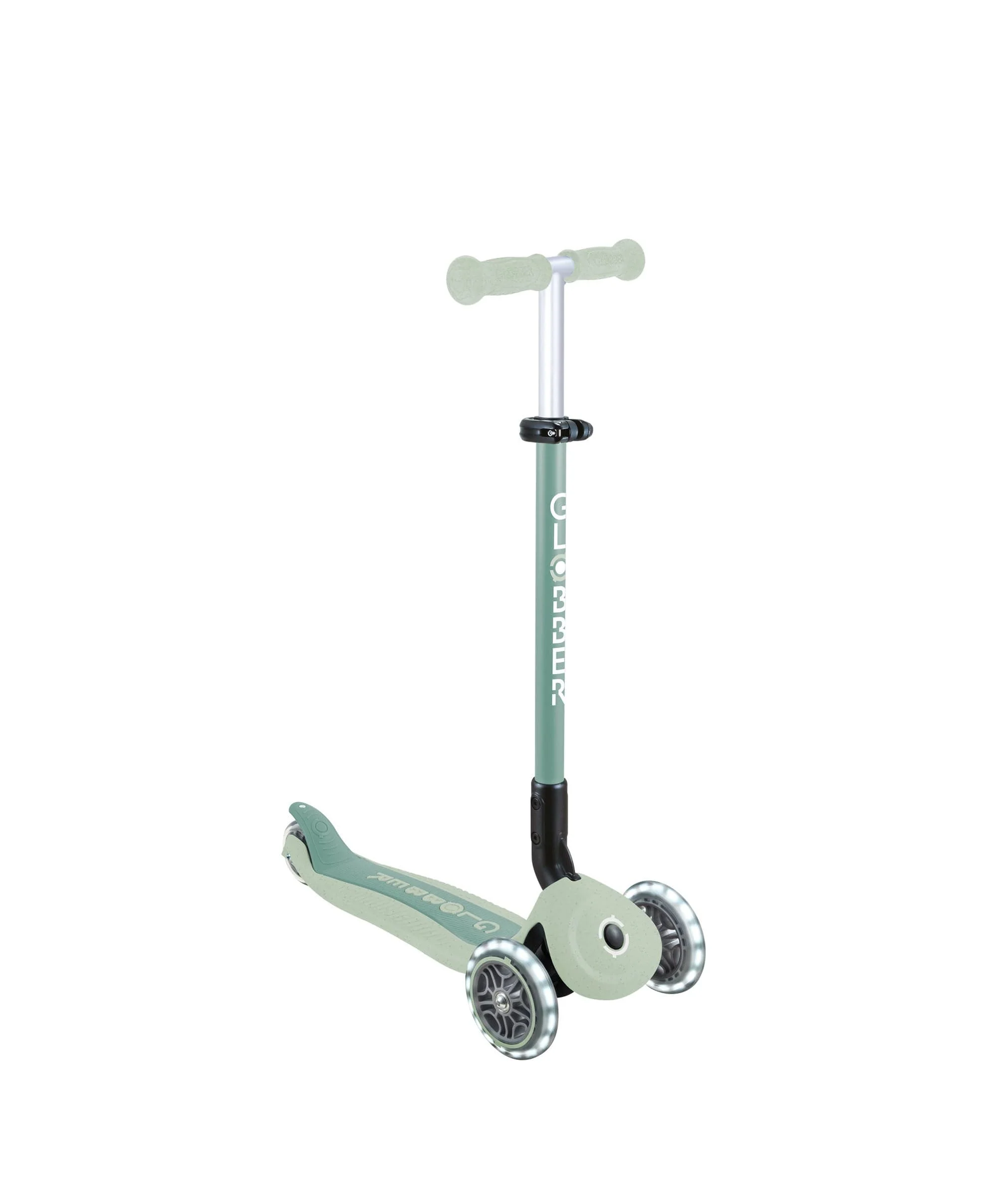 Globber Go Up Active Lights Eco – Pistachio - Image 2