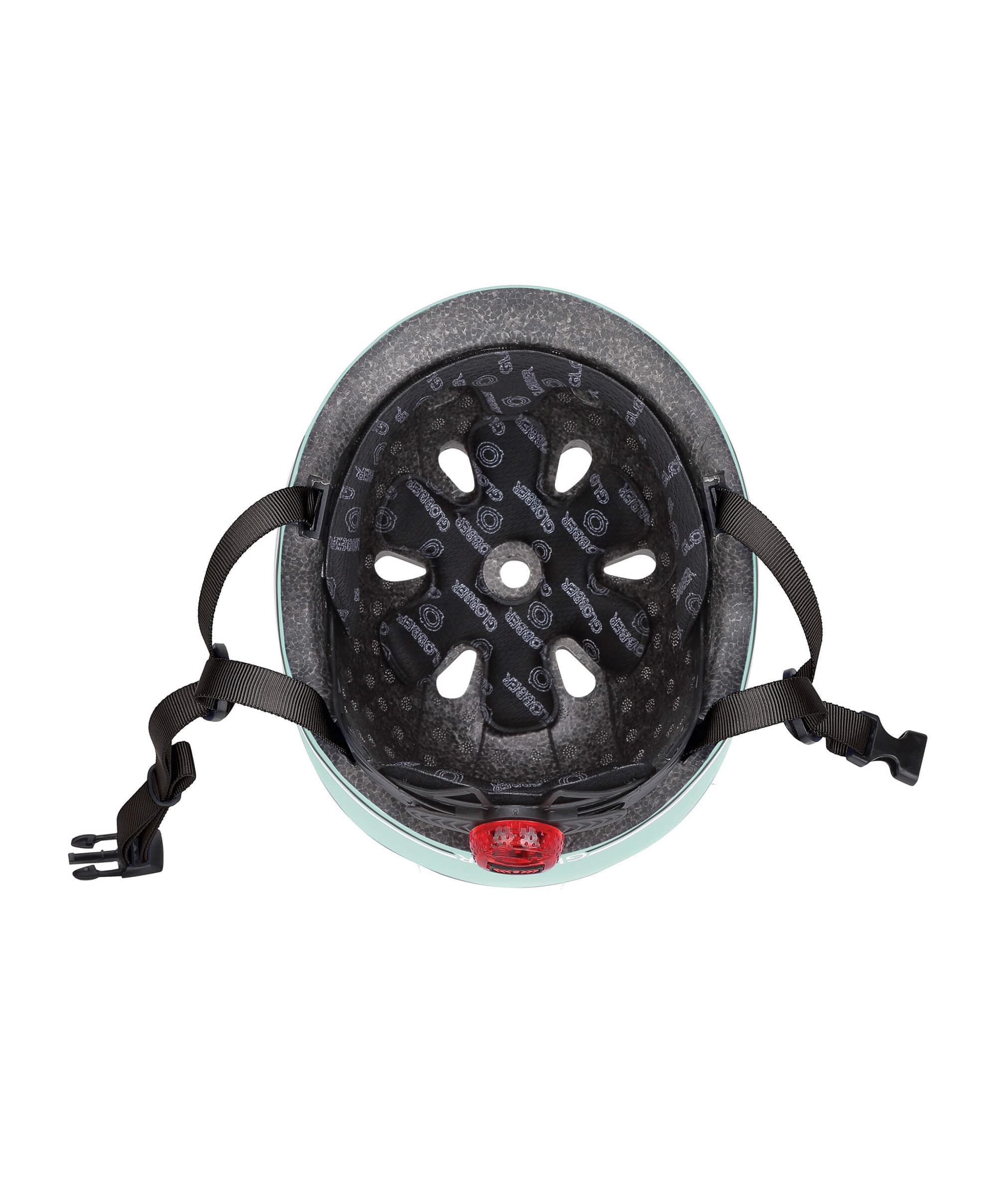 Globber GO-UP Lights Helmet - Mint Green - Image 6